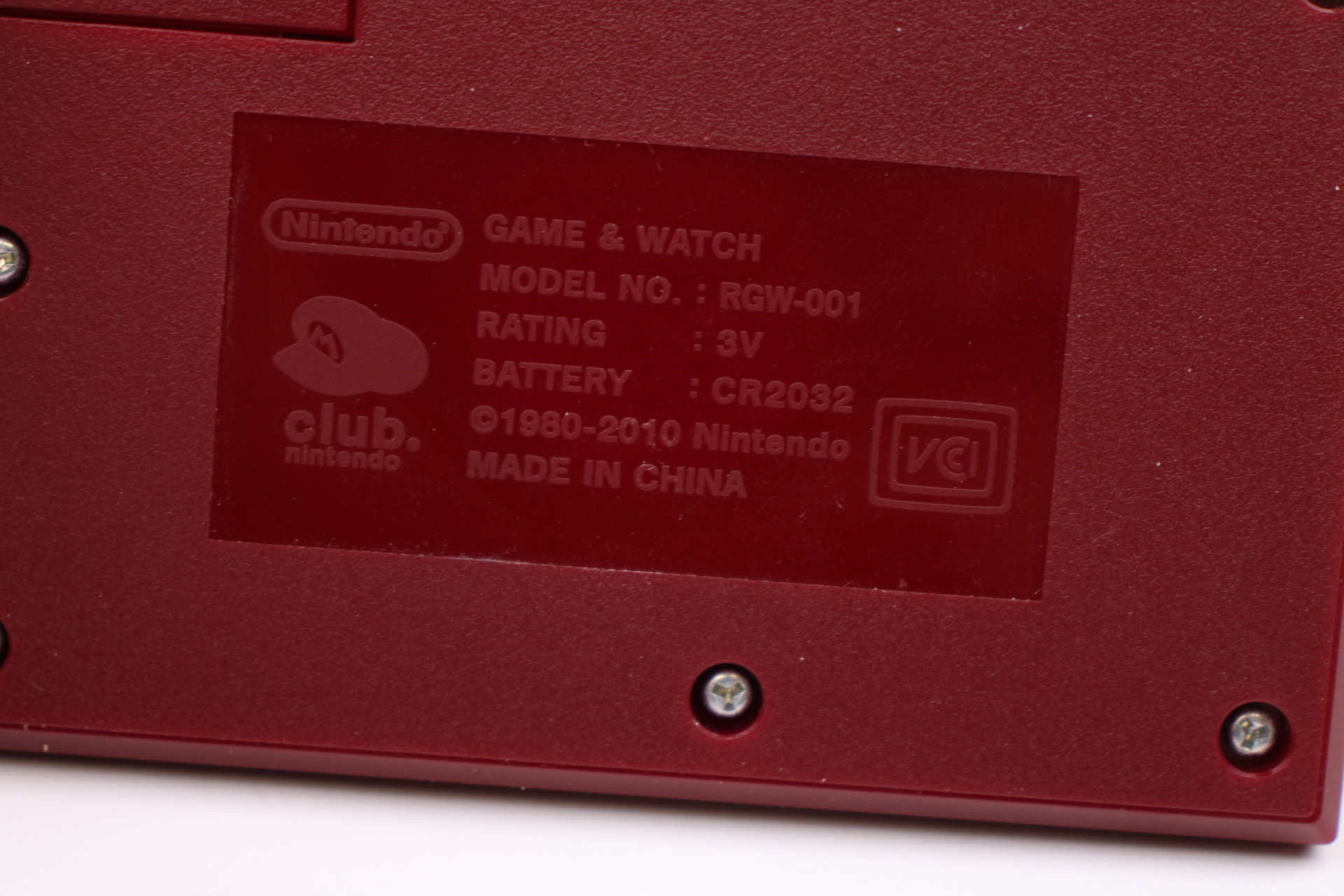 Nintendo Game & Watch RGW-001 Ball 2009 Nintendo Club