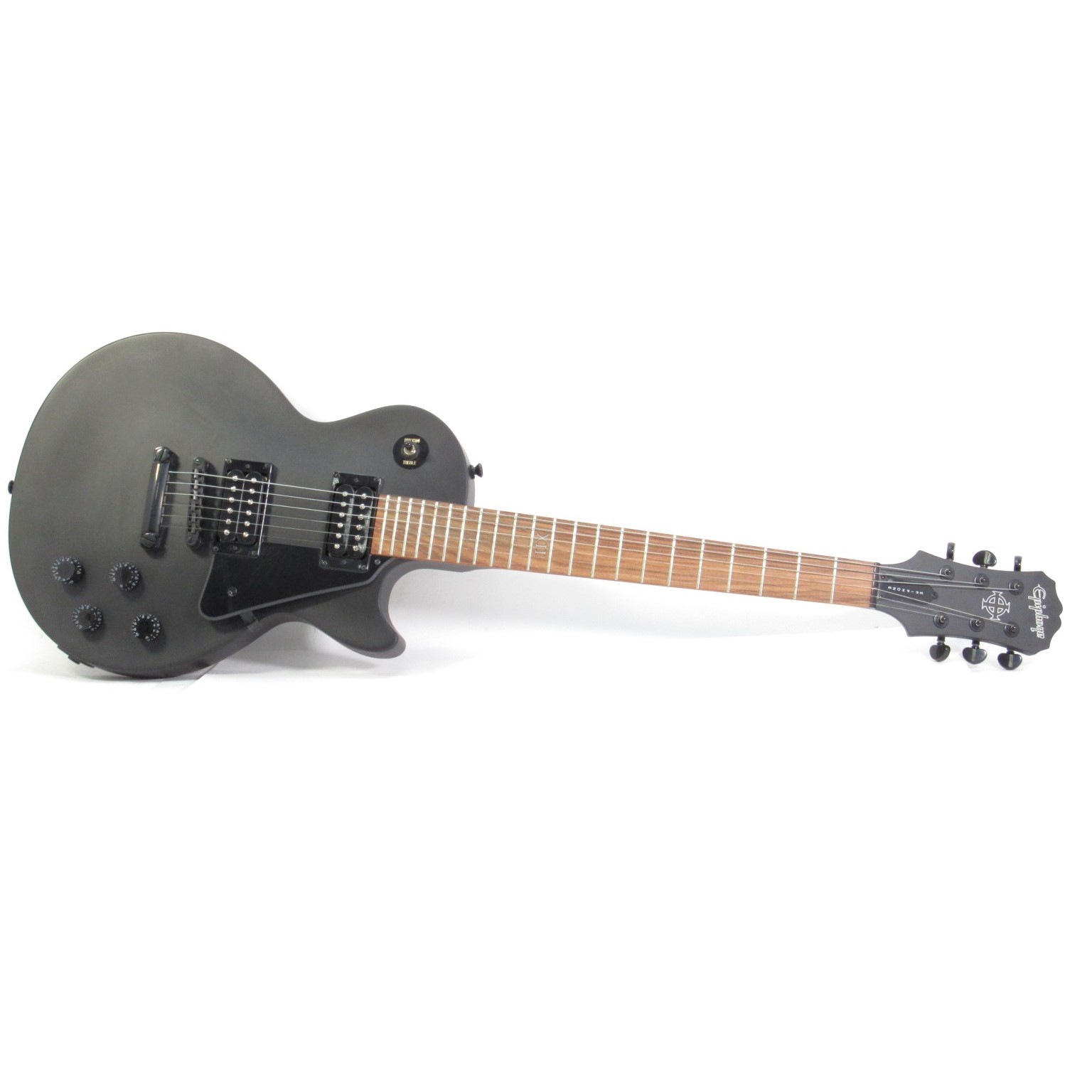 Epiphone Goth XII Les Paul Studio 6-String Right-Handed Electric Guitar -  Black