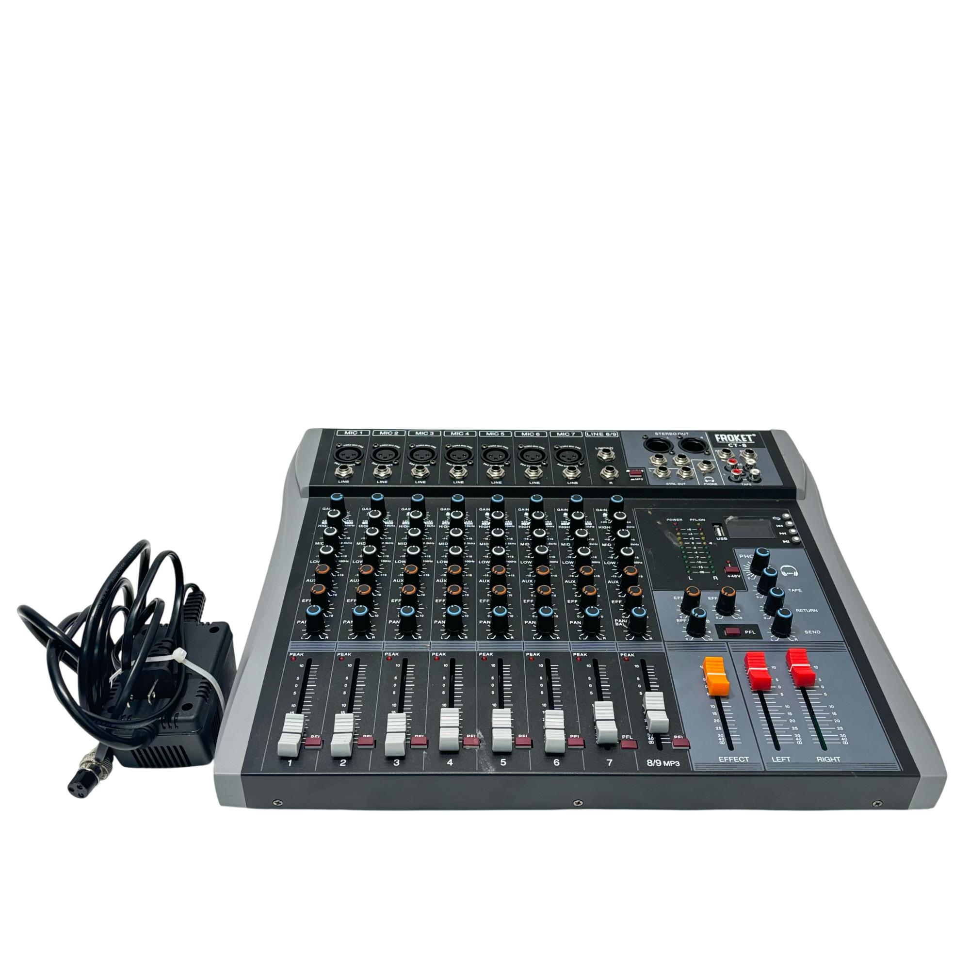 Professional Audio Mixer outlet Sound Board