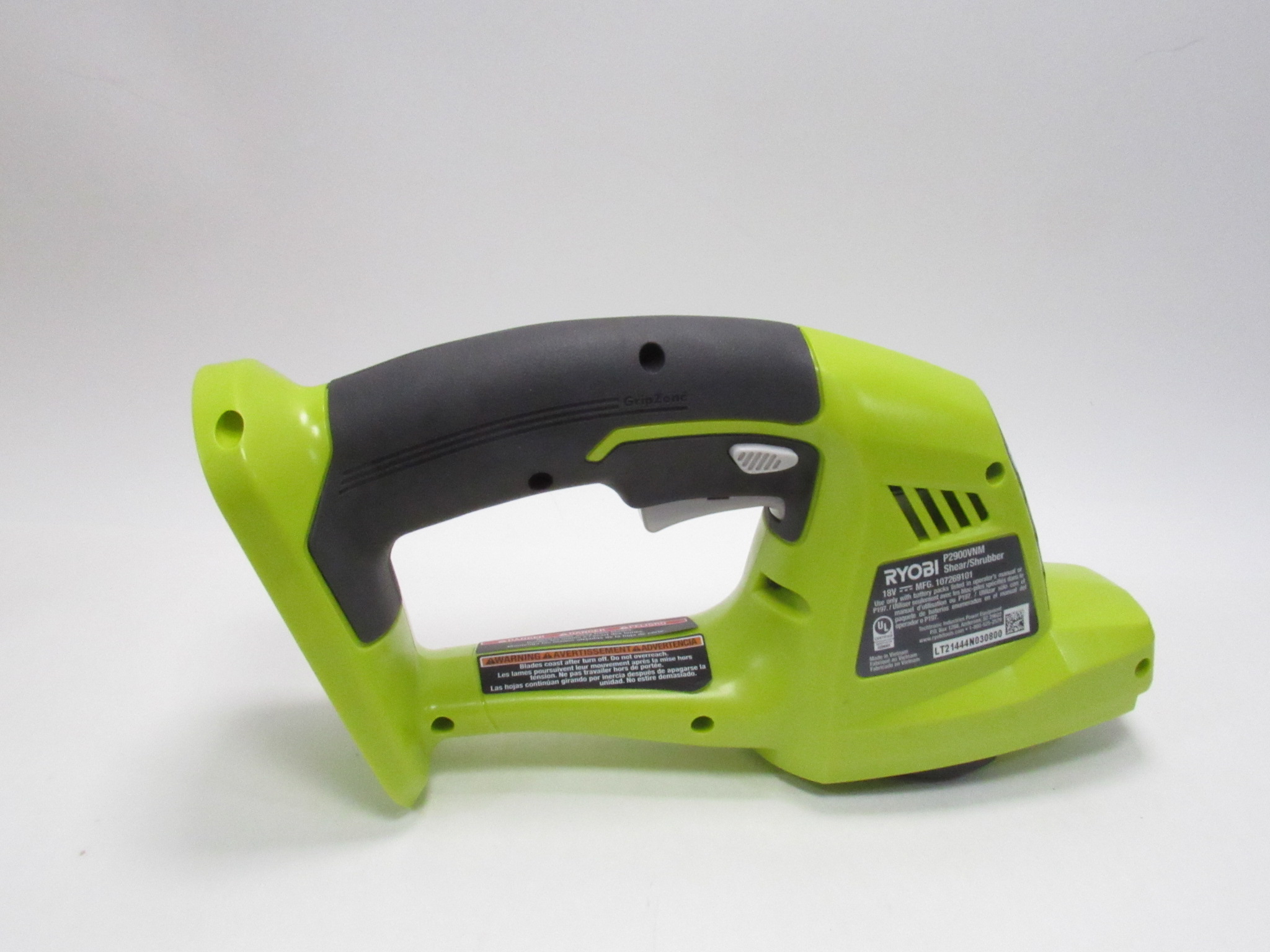 Ryobi P2900BTL ONE+ 18V Cordless Shear/Shrubber Tool Only