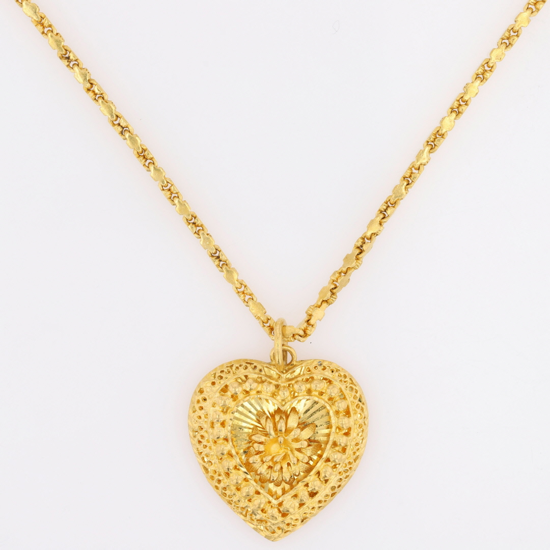 ネックレス・ペンダント Monday Edition _ Moonstruck Gold Hearts Necklace Moonstruck Necklace — GLDN
