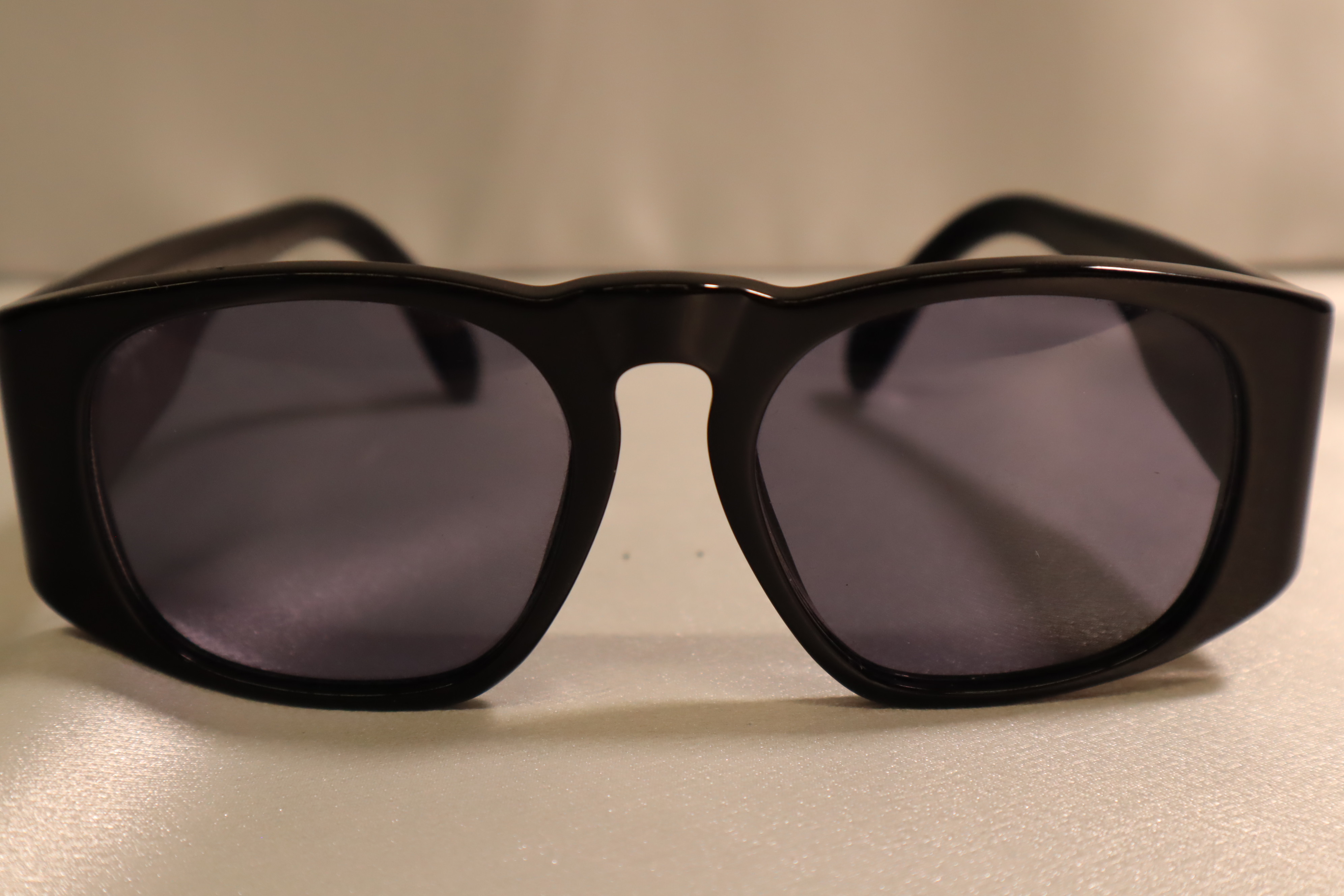 Women's CHANEL COCO Mark Synthetic Resin Black Sunglasses 01451 94305