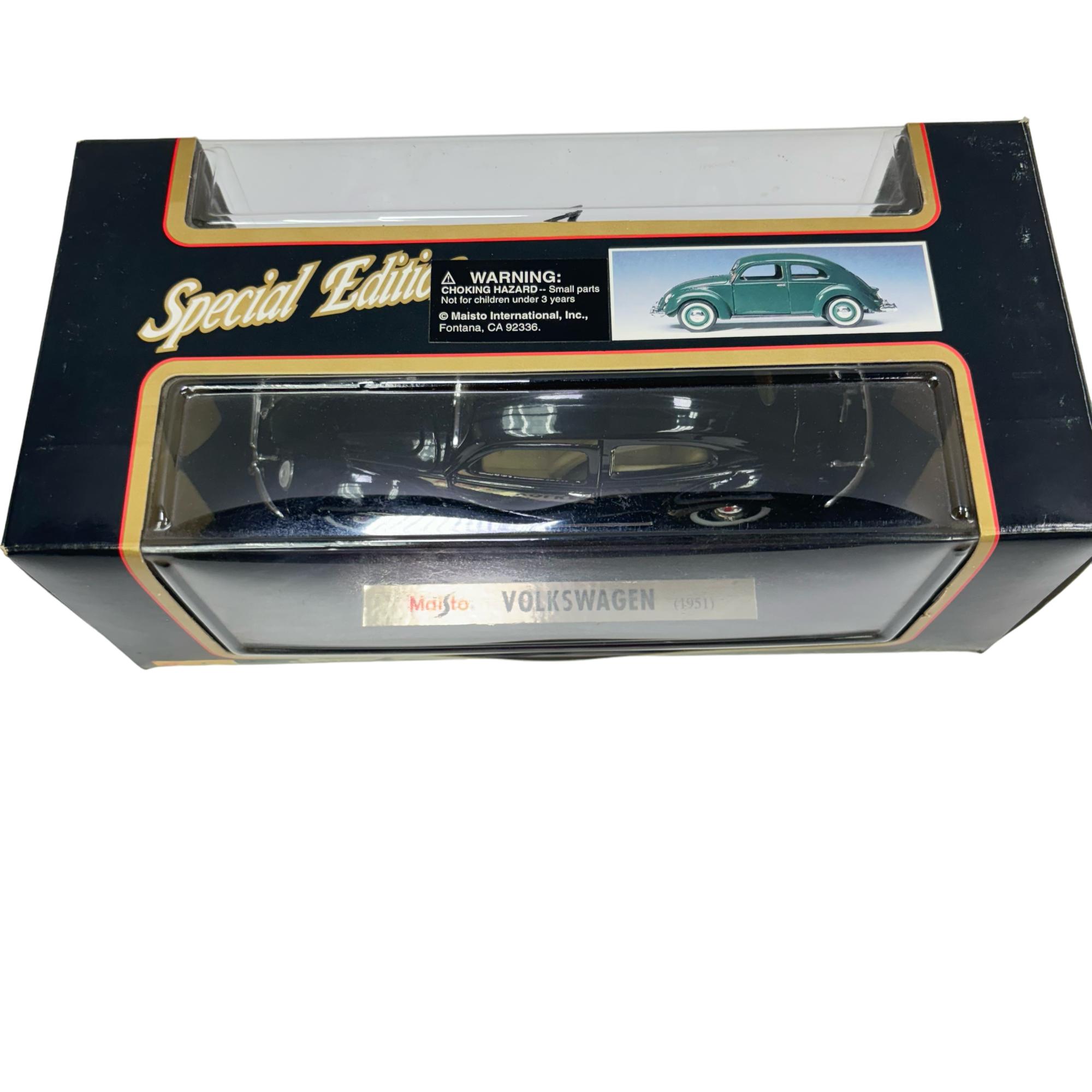 Maisto Special Edition 1951 Volkswagen Export Sedan Die-Cast Model