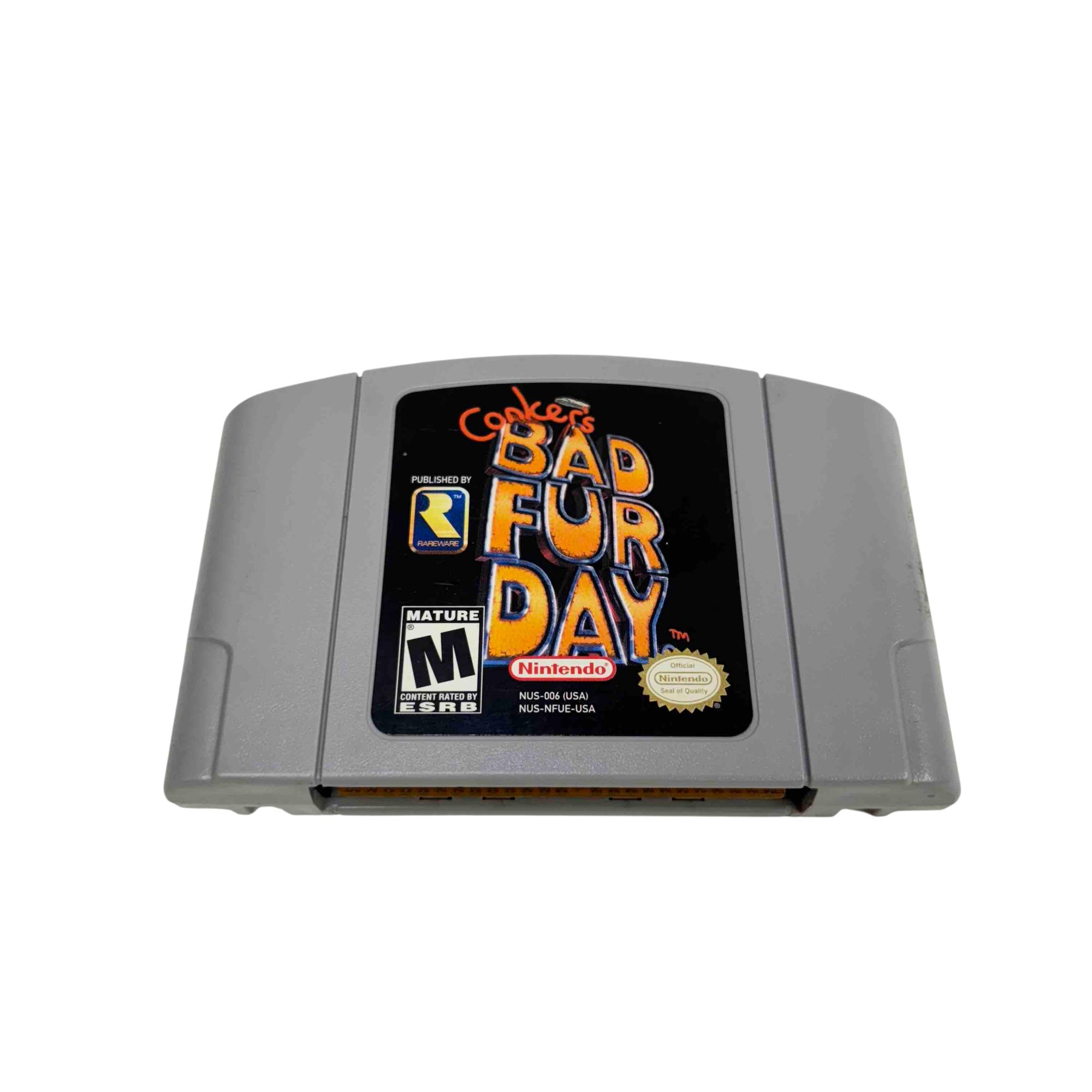 Conker's deals Bad Fur Day for Nintendo 64