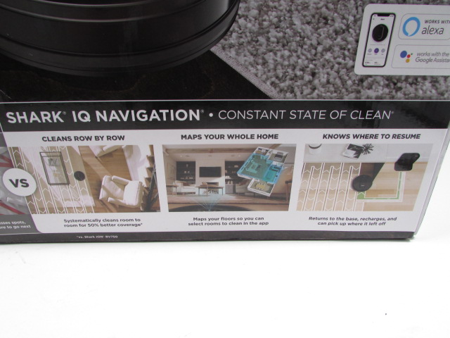 Shark IQ Robot RV1000AE Wifi Enabled Robot Vacuum XL Self-Empty Base