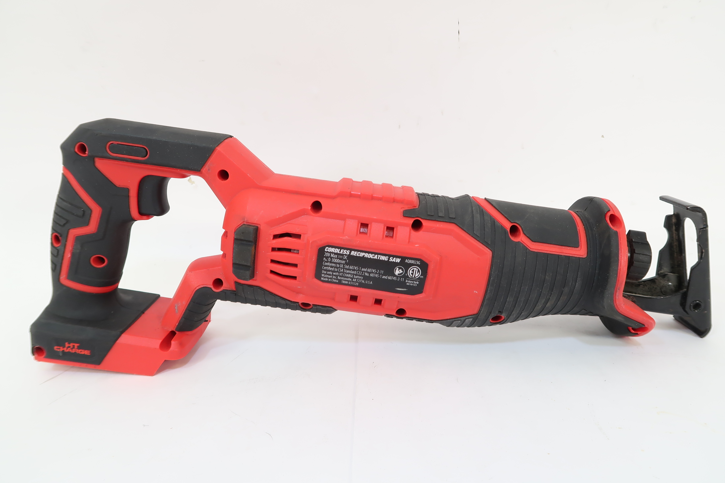 Hyper Tough 20V Max Lithiumion Cordless Reciprocating Saw AQ80023G