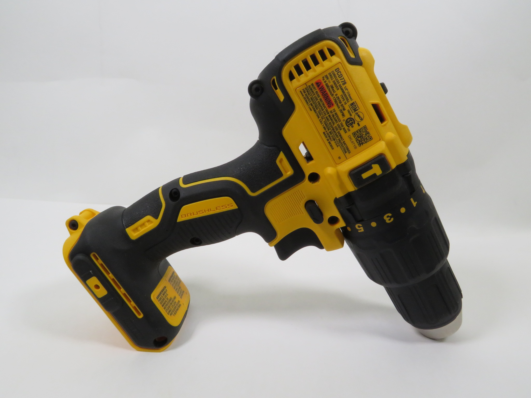 DeWalt DCD778 20V Cordless 1/2