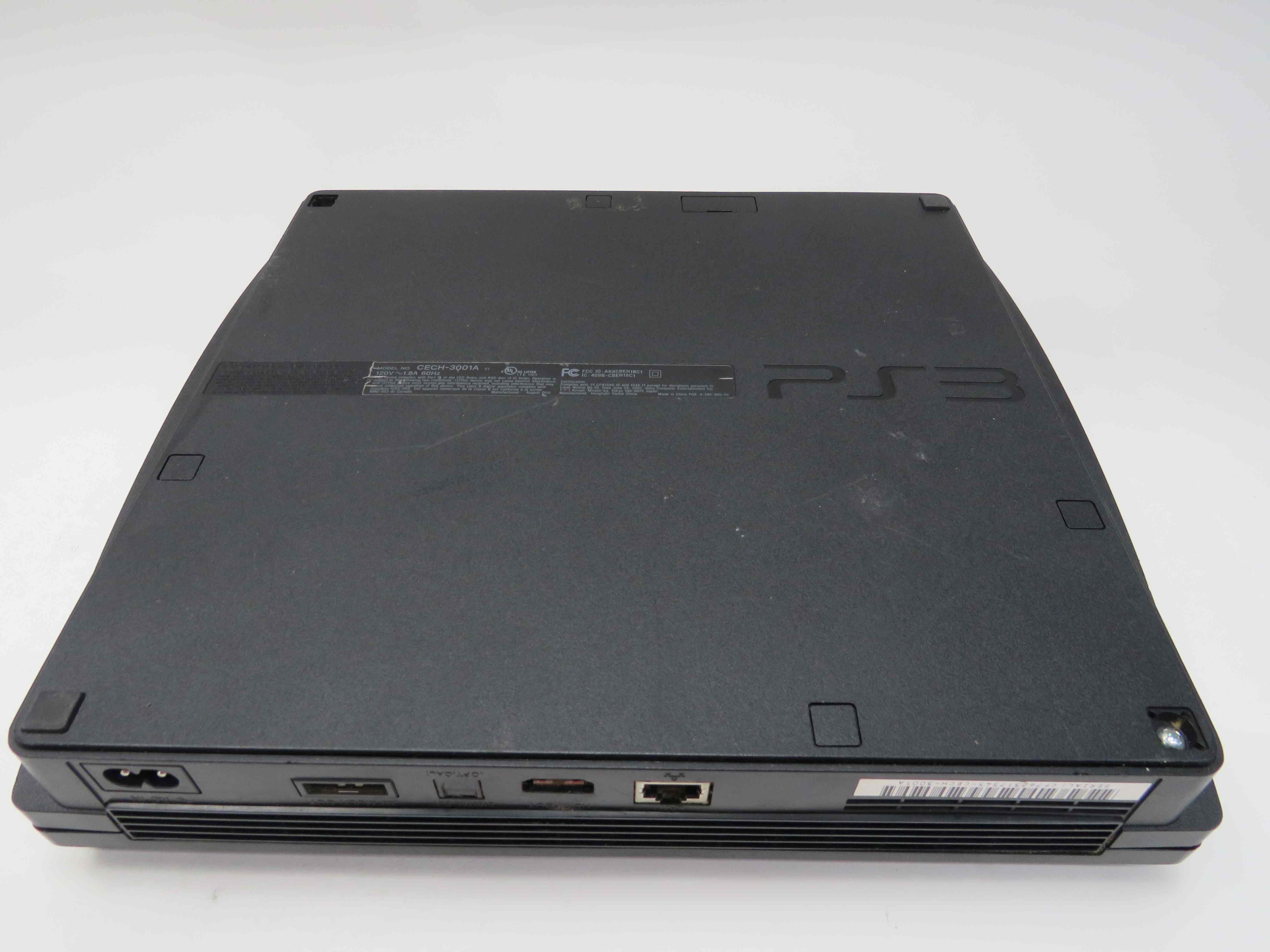 Sony PlayStation 3 Slim 120GB CECH-3001A Video Game System 8582