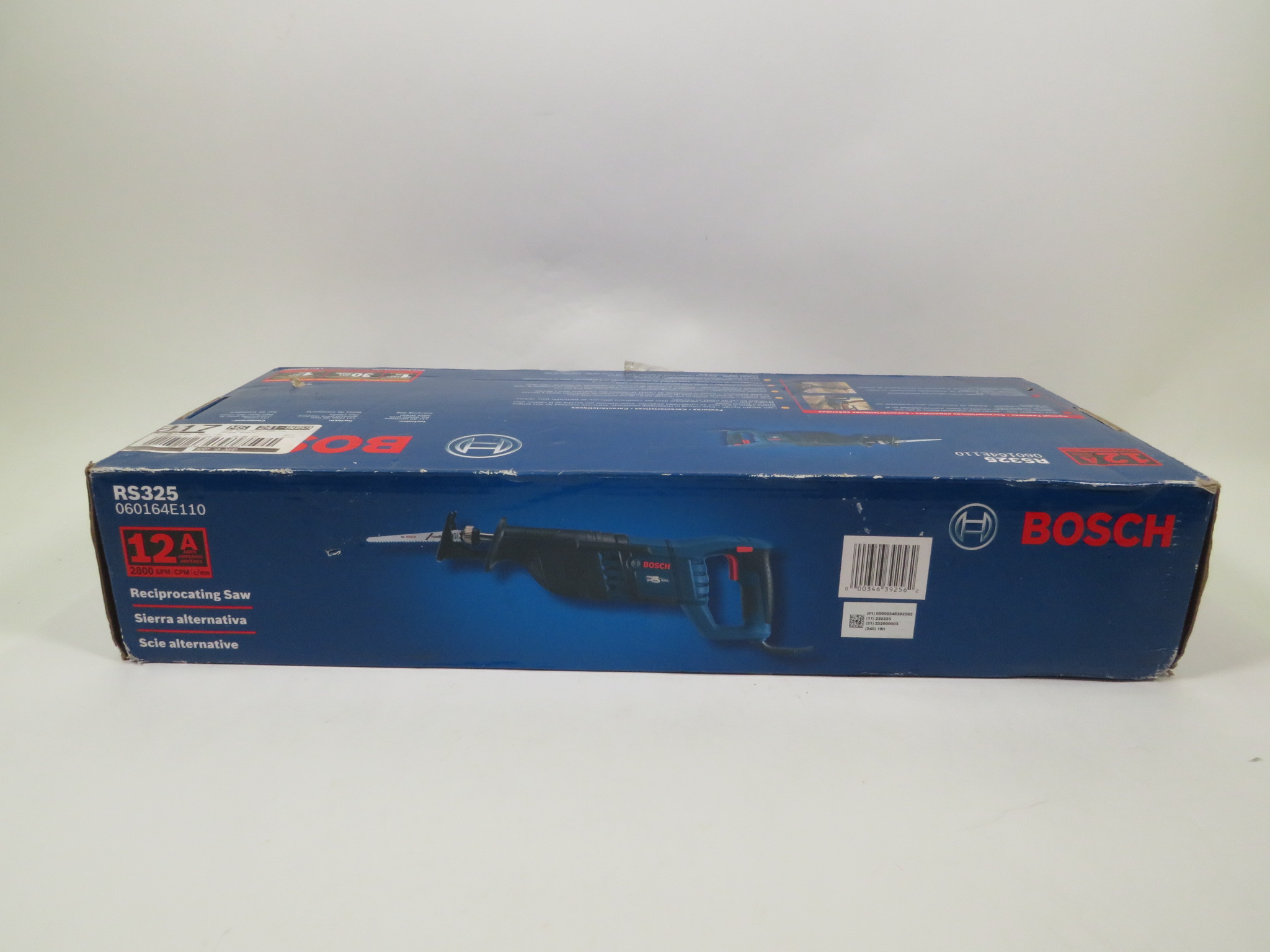 Bosch RS325 12A 2800 SPM Corded Reciprocating Saw