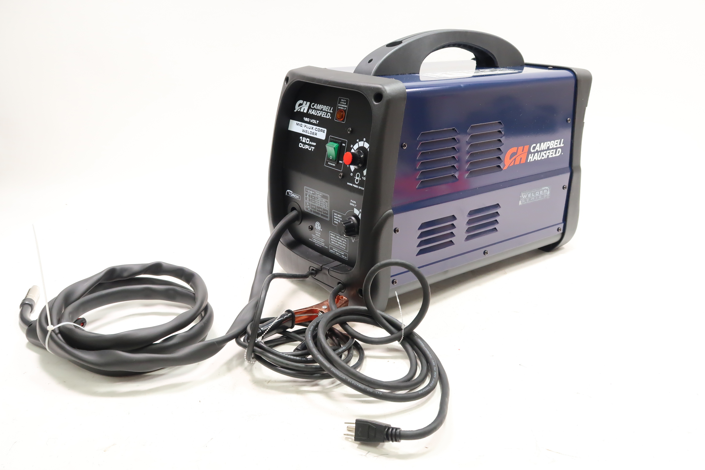 Campbell Hausfeld Dw313000 120 Volt 120 Amp Mig Flux Cored Wire Feed Welder 3168