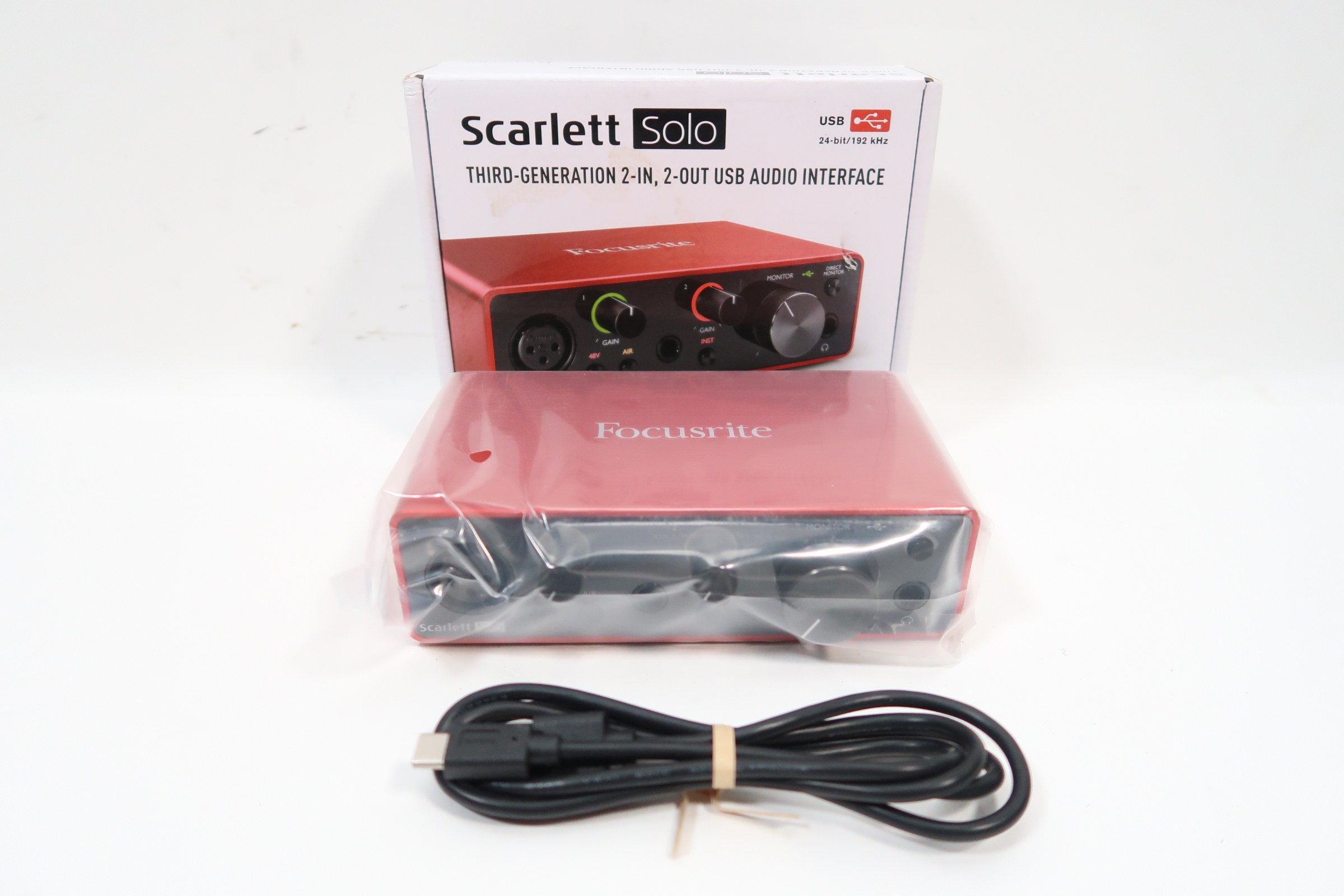 Focusrite Scarlett Solo top 3rd Gen (NEW UNOPENED)