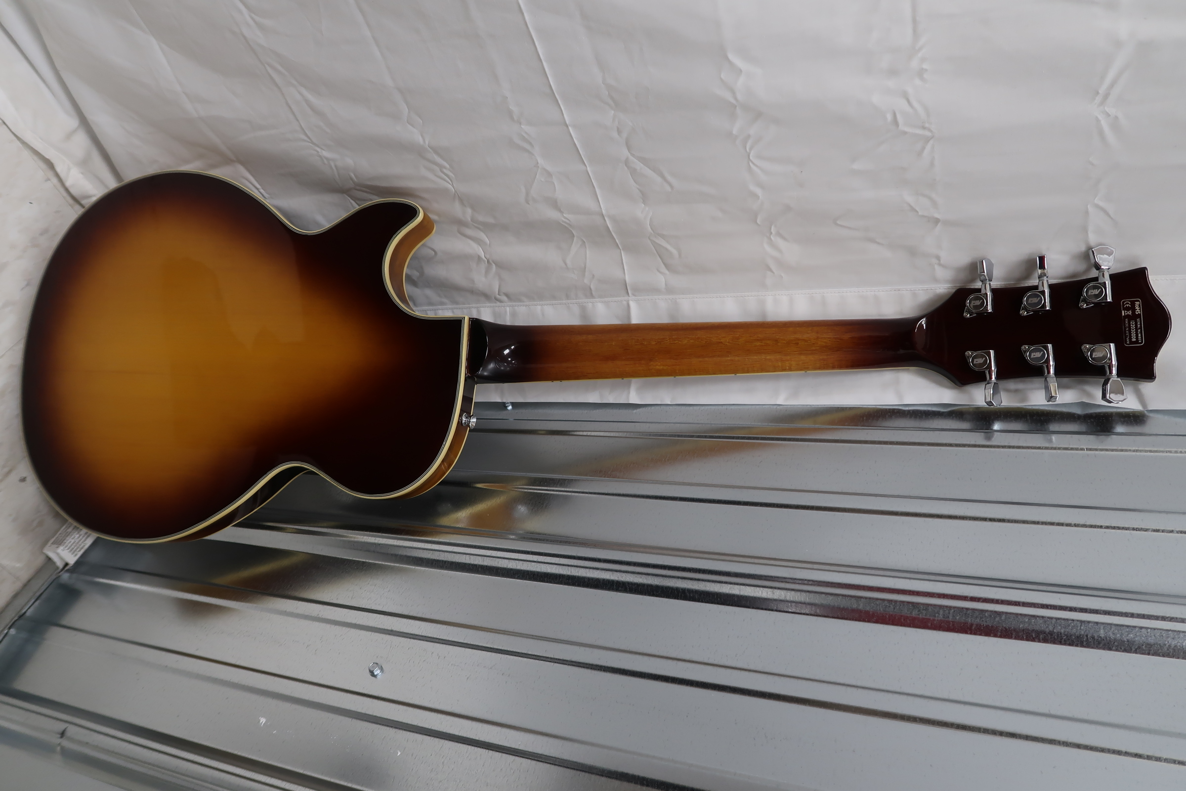 IYV IJZ300 TSB Jazz Solid HollowBody Tobacco Sunburst 6String