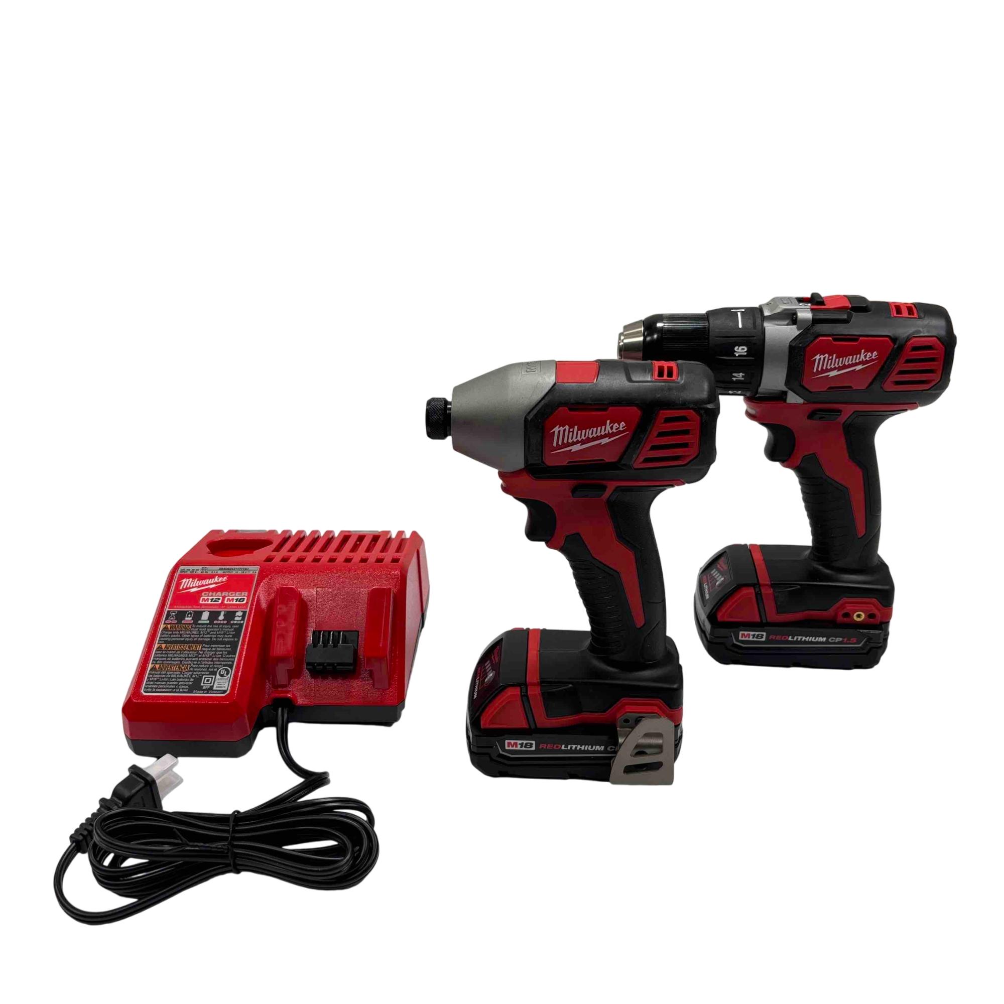 Milwaukee 2606-20 2656-20 18V Lithium-Ion Cordless Drill/Impact