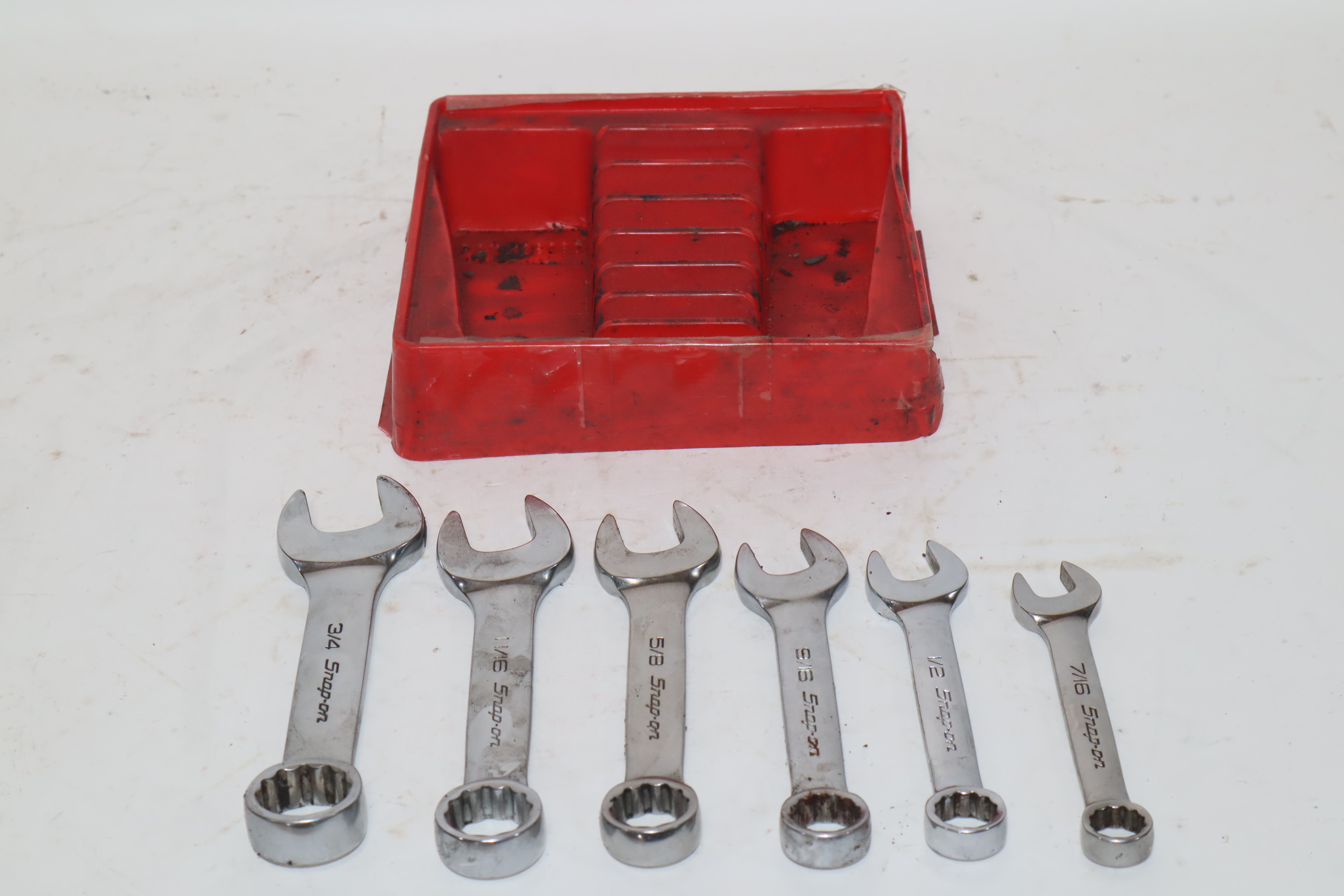 Snap On Tools 6Piece 12 Point Midget Combination Wrench Set
