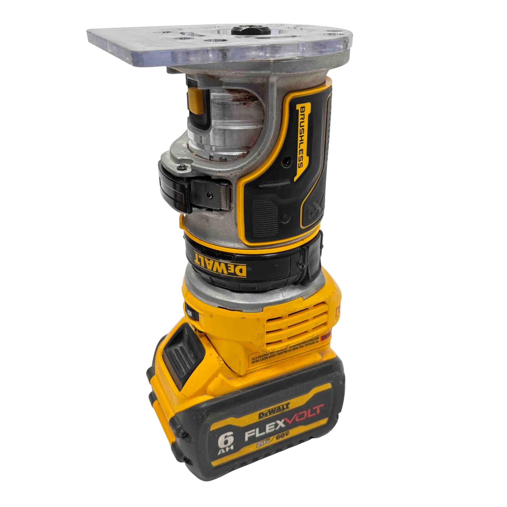 DeWalt DCW600 20V Fixed Base Compact Cordless Router Kit