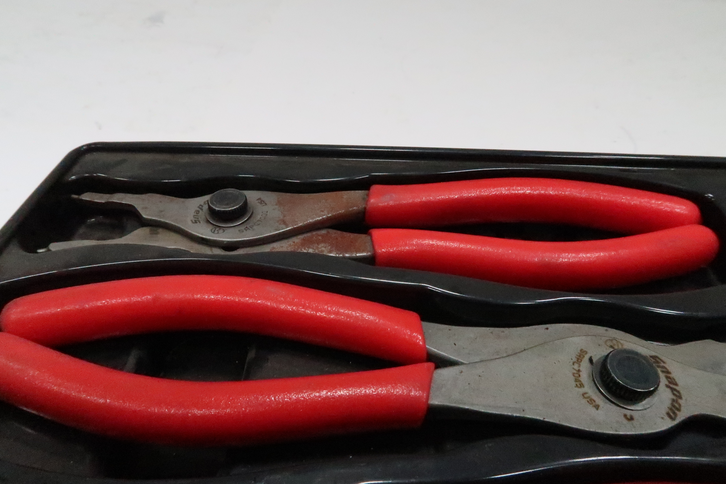 Snap-on Tools SRPCR107 7pc Snap Ring Pliers Set - Red 0758