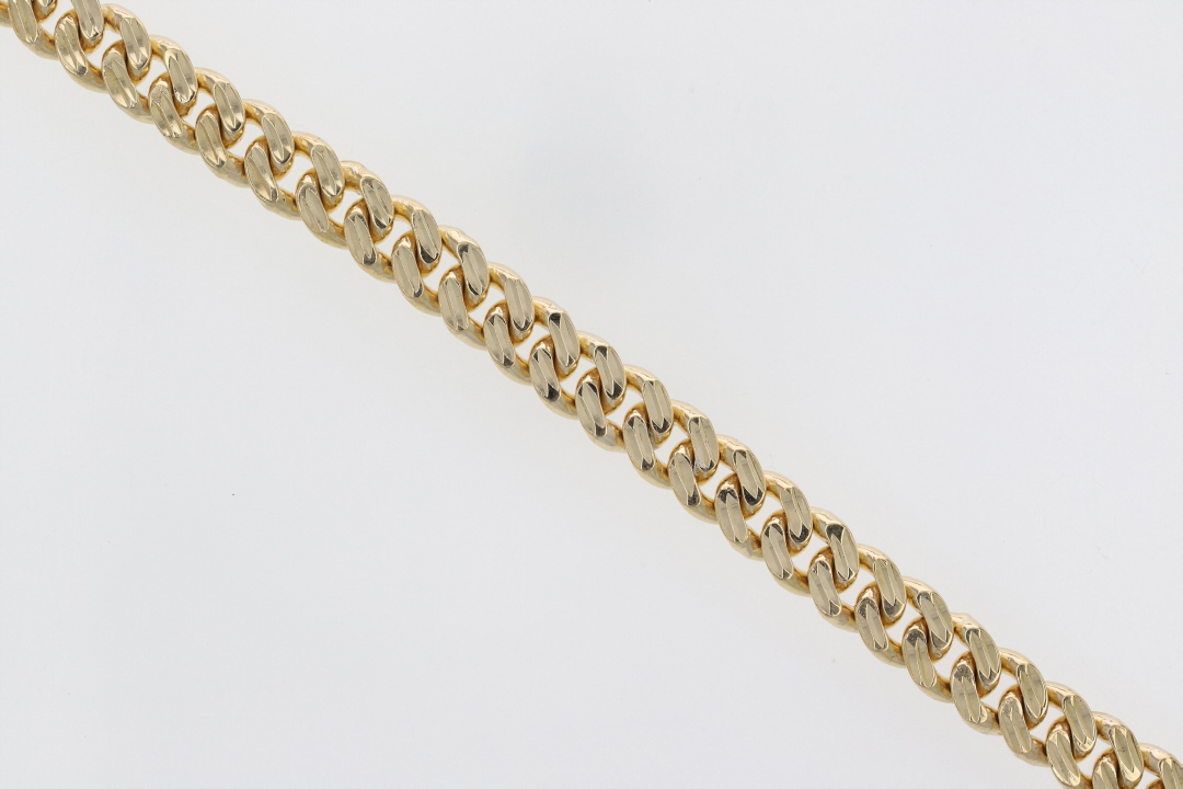 5.8mm Diamond-Cut Curb Link Chain 22.5