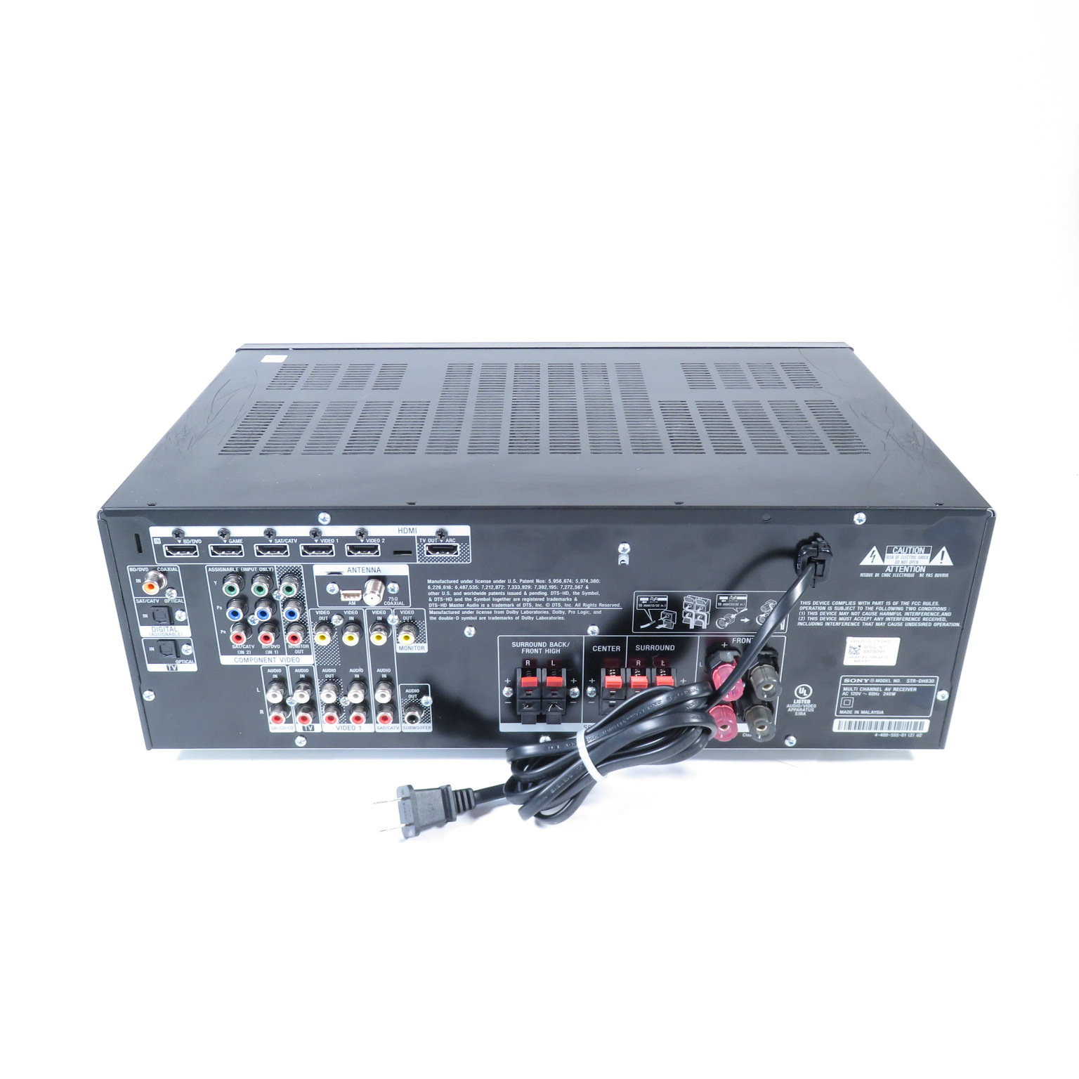 Sony STRDH830 7.1Ch 2020,000Hz 95Watts Per Channel Home Theater
