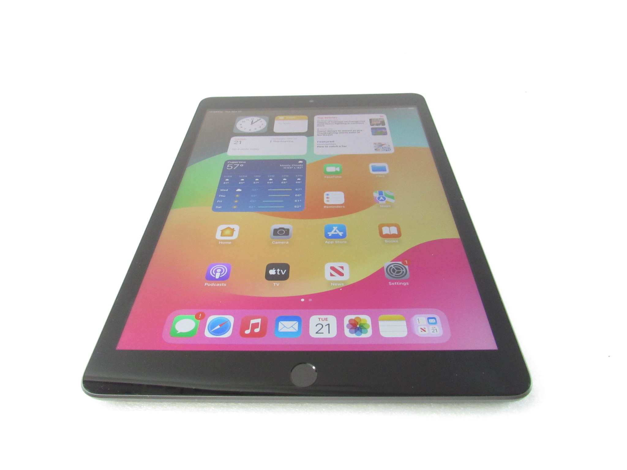 Apple MK663LL/A 10.2" iPad 9th Gen 64GB Wifi + LTE Space Gray Unlocked
