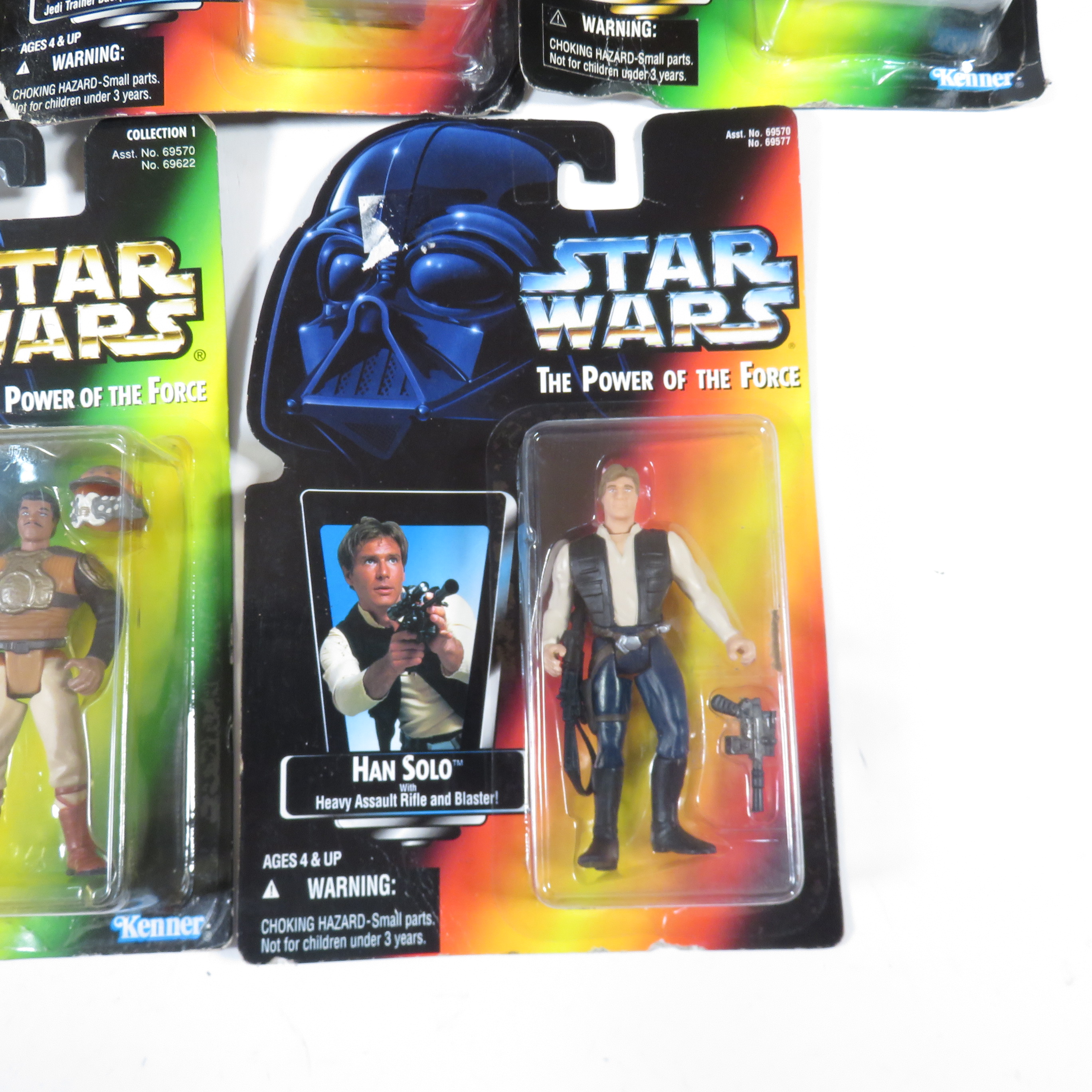 Star Wars The Power of the Force Lot of 7 Action Figures
