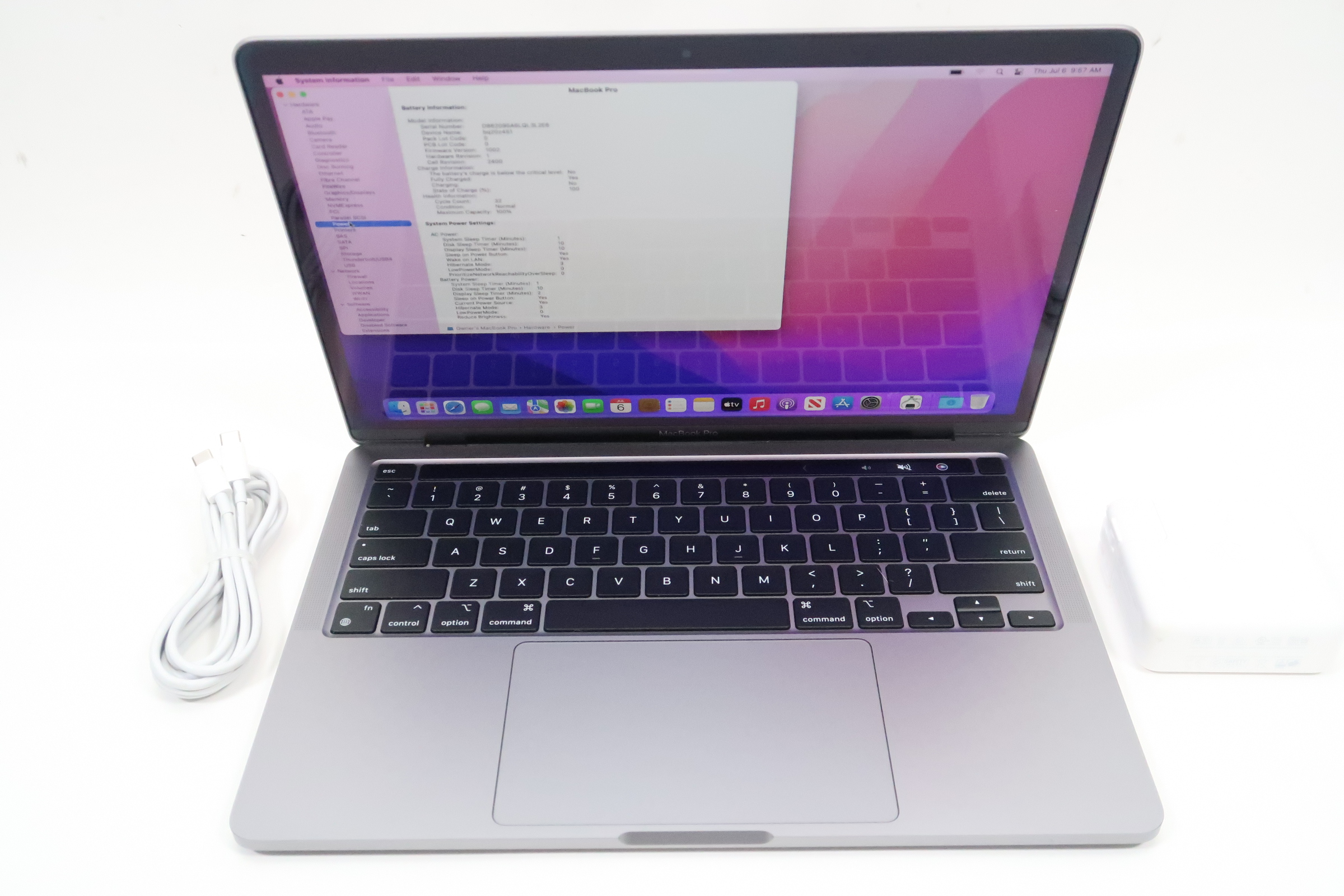Apple MYDA2LL/A MacBook Pro (2020) M1 8CPU/8GPU@3.2GHz 8GB