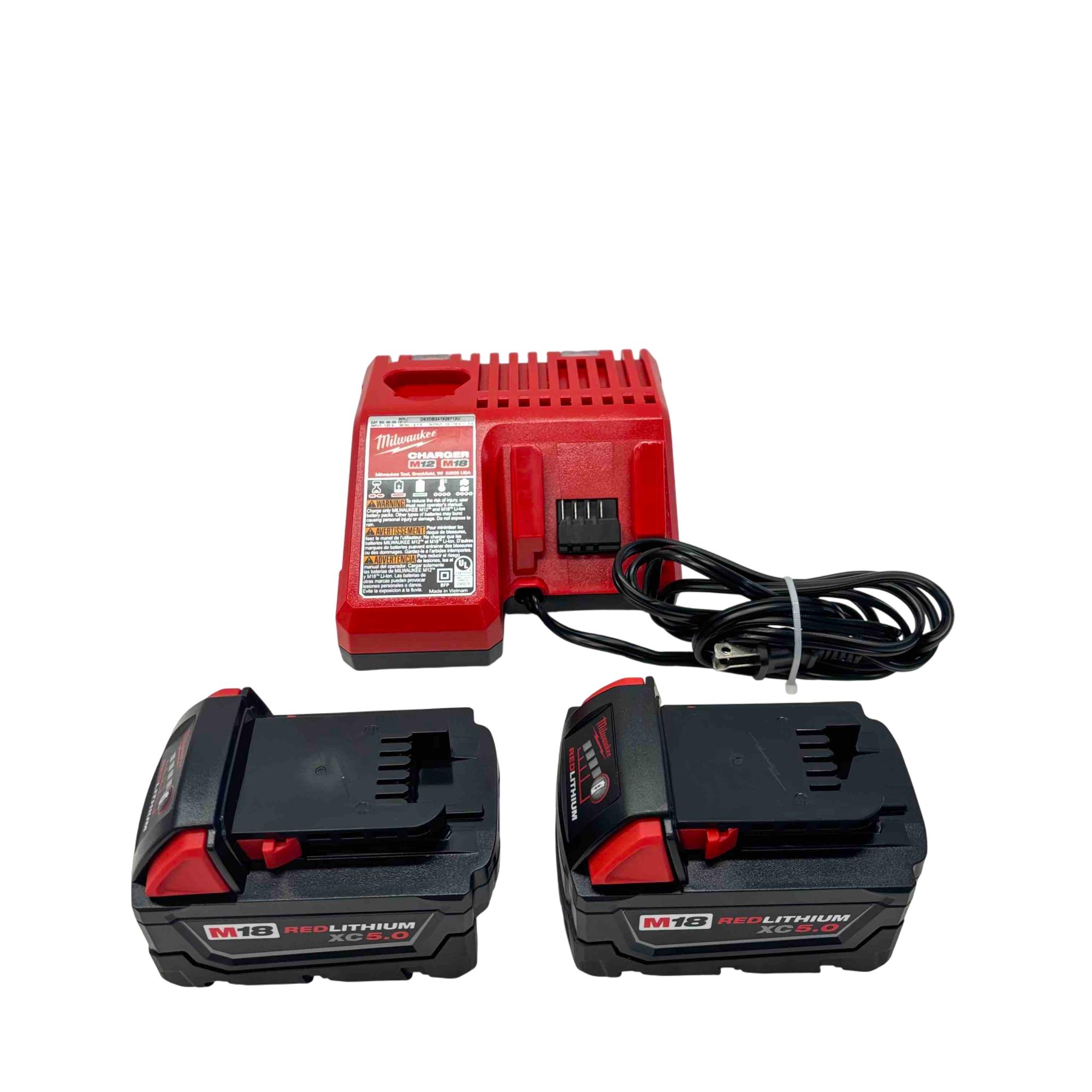 Battery Charger Milwaukee 18 Volt Amp Battery Milwaukee 48-11-1850