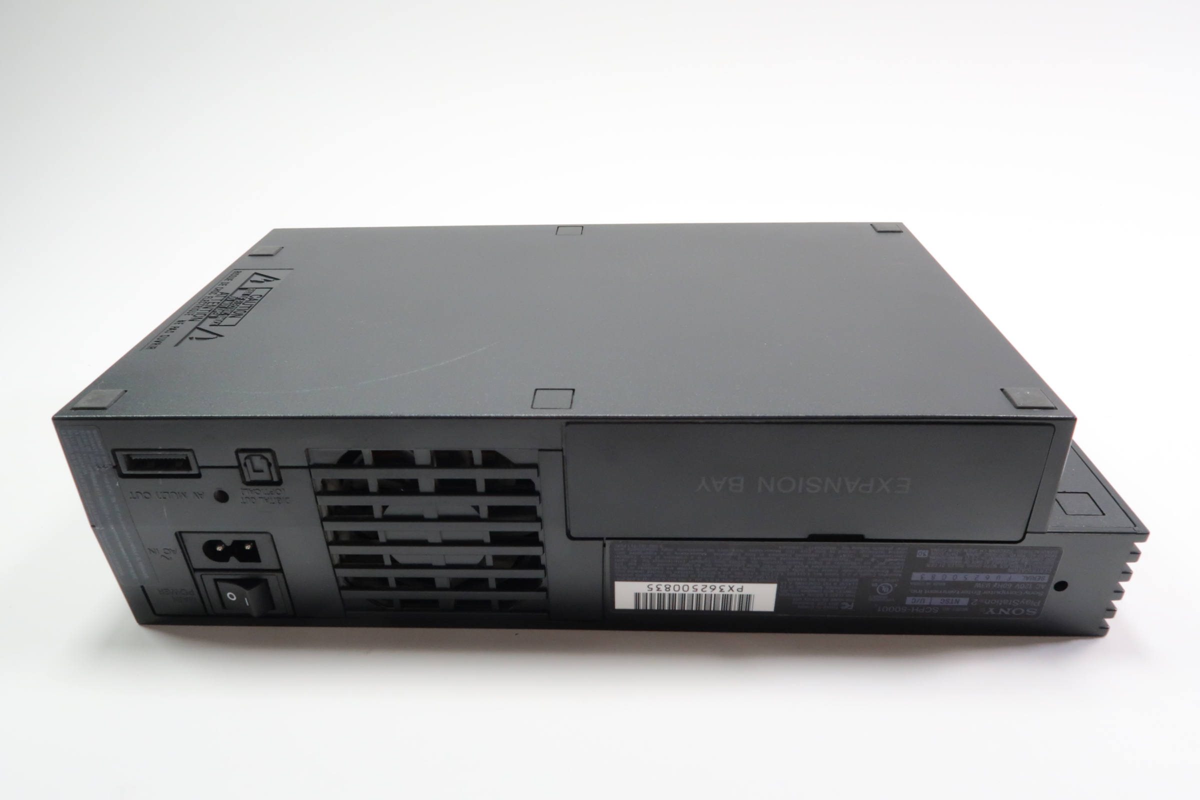 Sony PlayStation 2 SCPH-50001 Black Body Home Video Game Console 4980