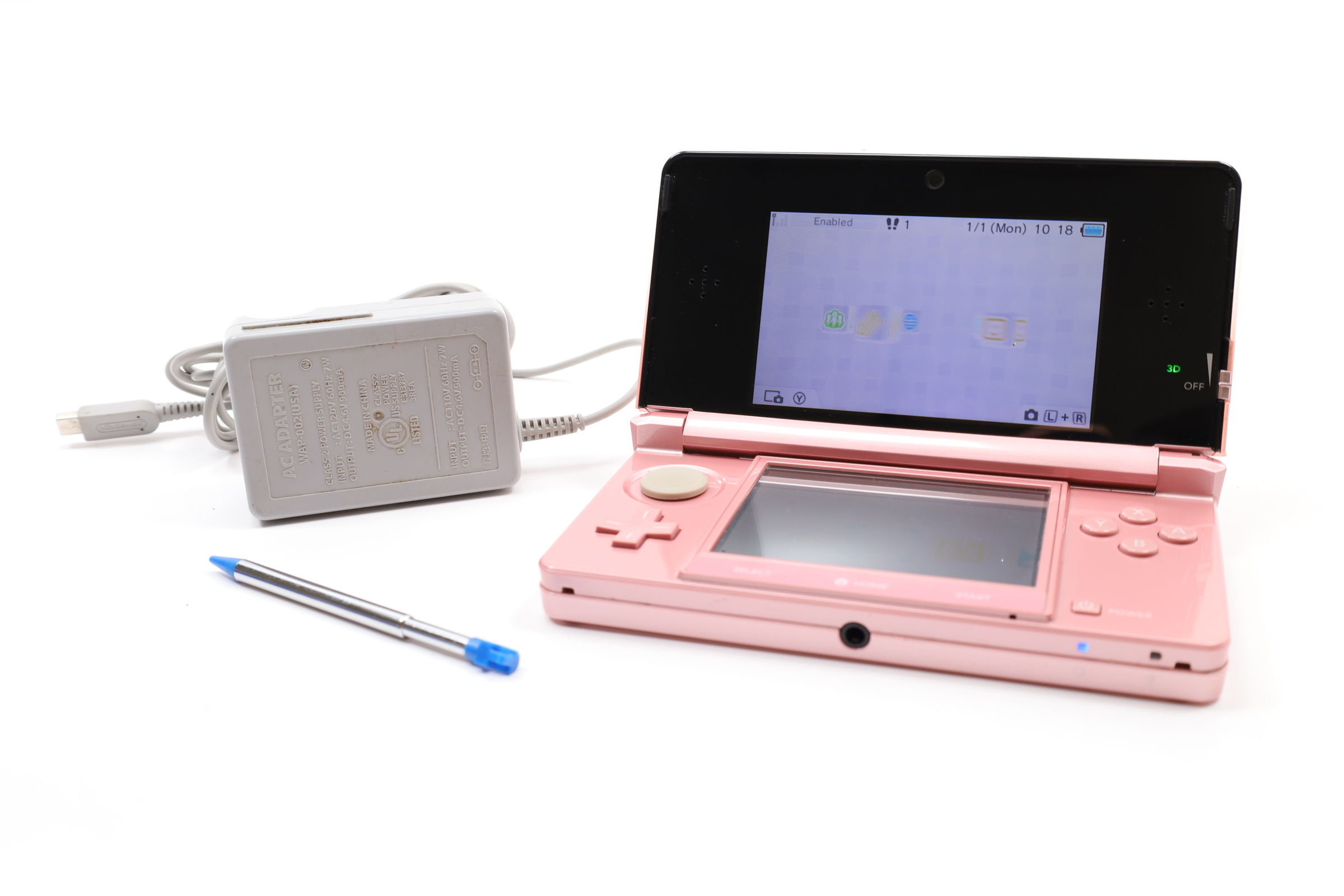 2024 Nintendo 3ds in pink see description