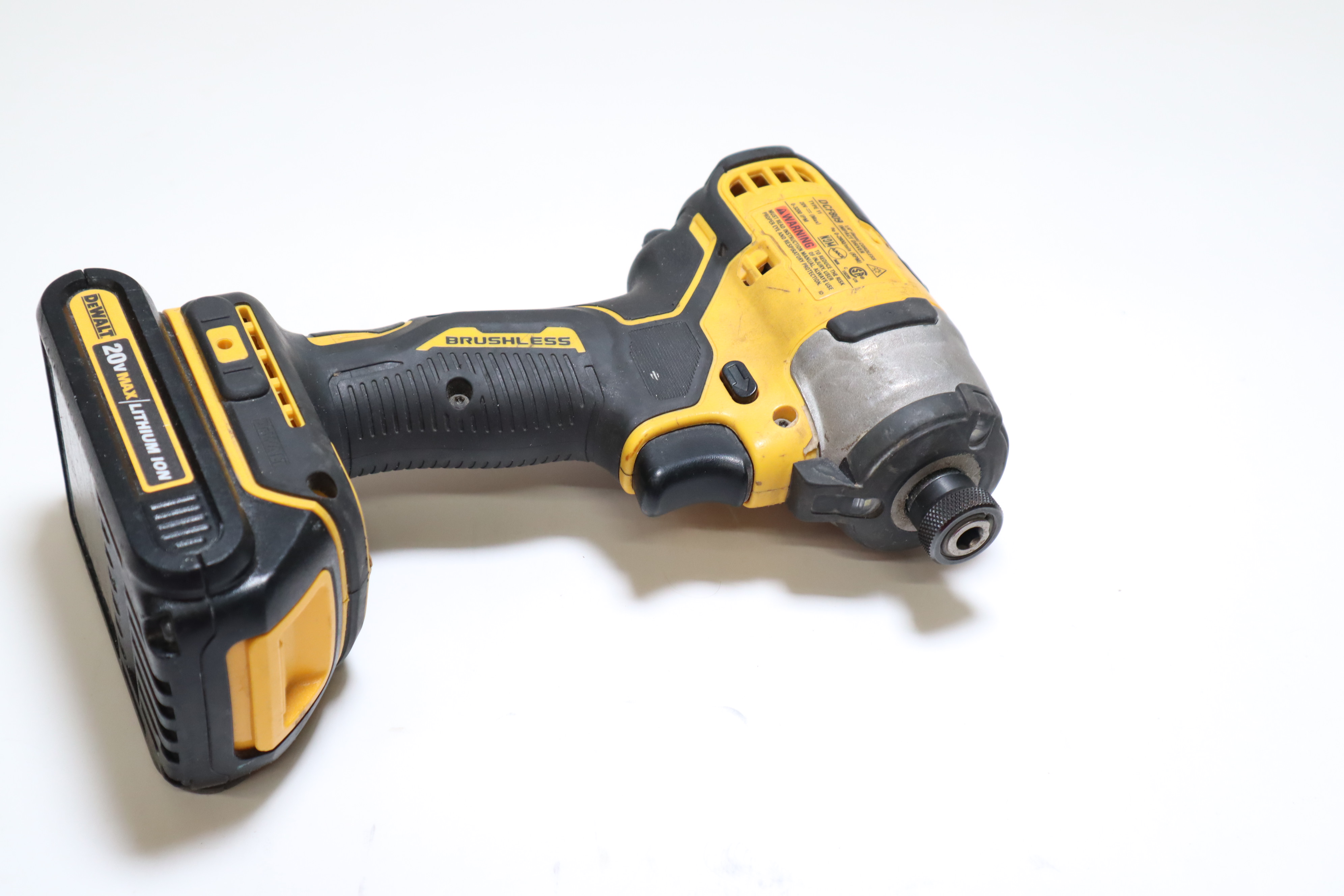 DeWalt DCF809 20V 1/4" Impact Driver 3250 RPM Cordless Tool 7932