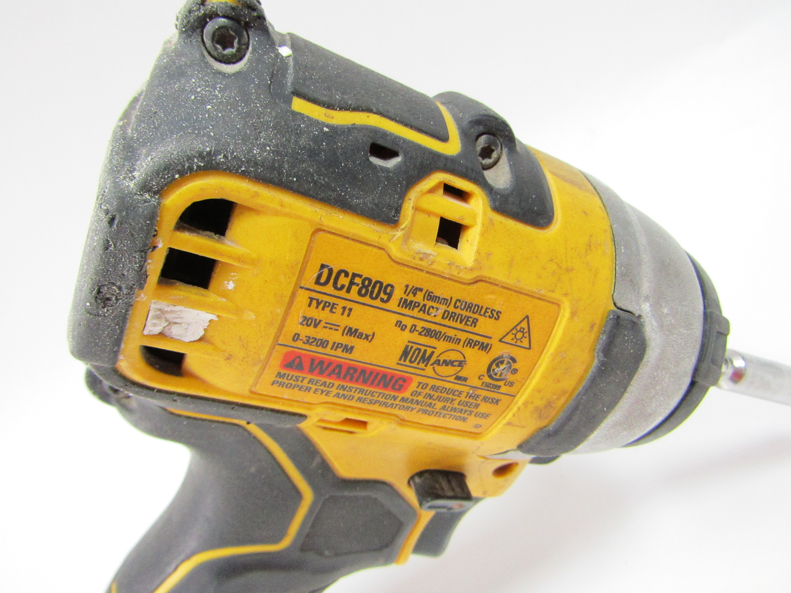 DeWALT DCF809 ATOMIC 20V MAX Cordless Brushless Compact 1/4