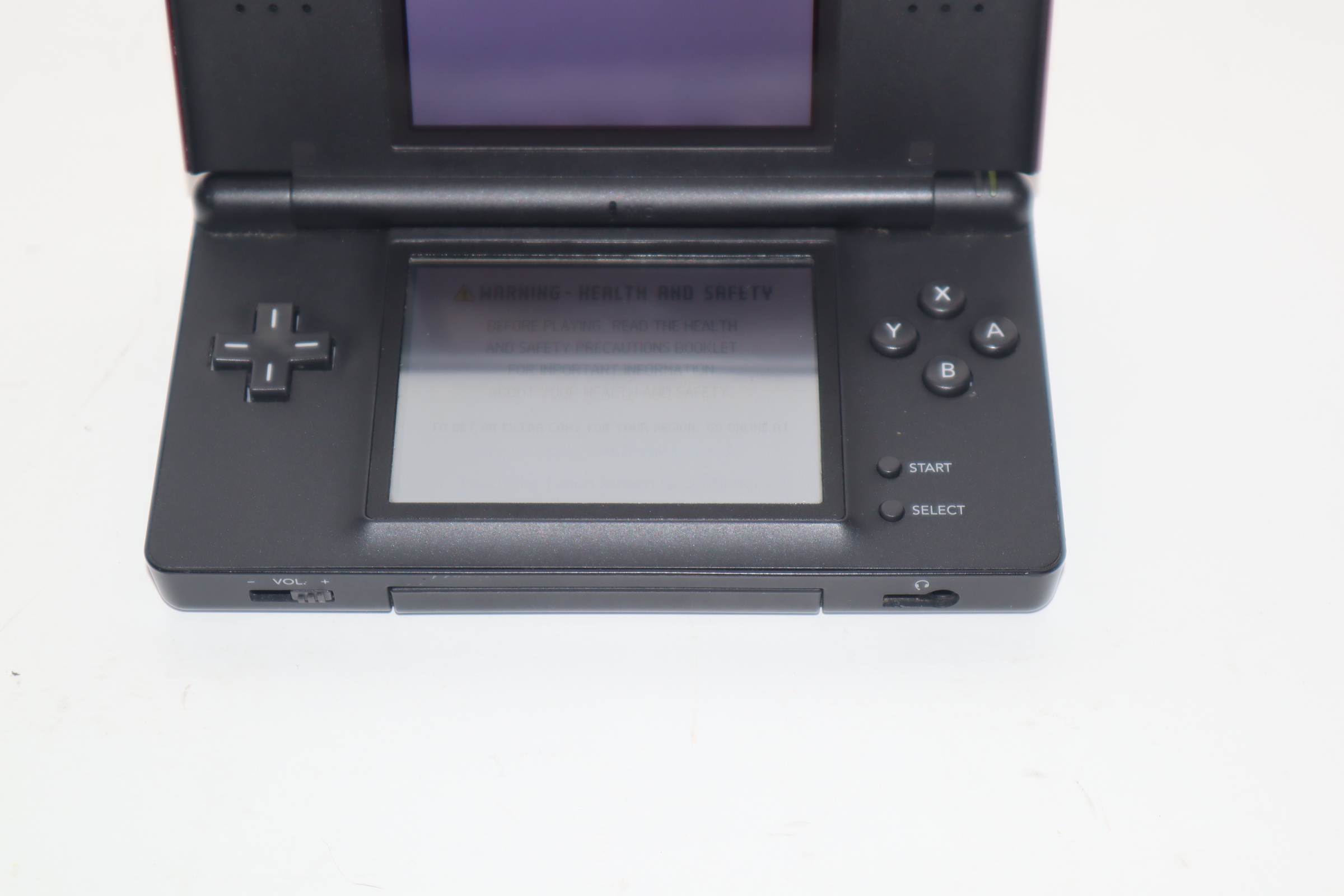 Nintendo DS Lite USG-001 Red & Black Handheld Dual Touch
