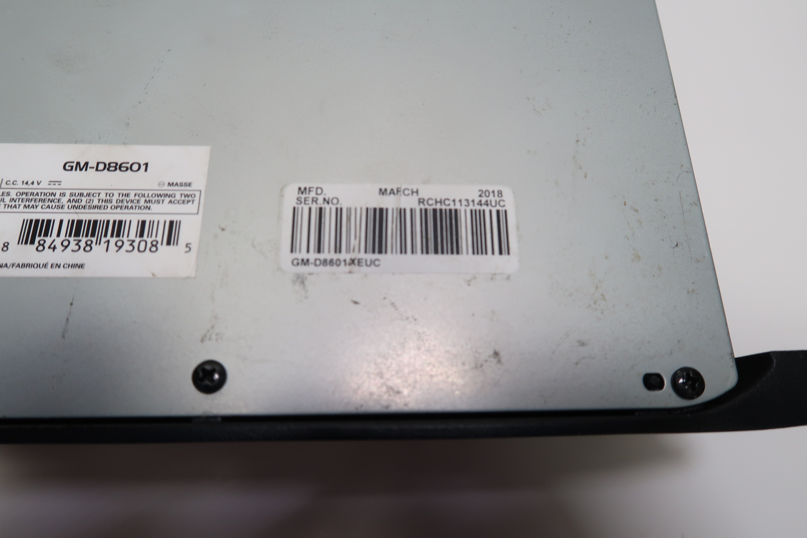Pioneer GMD8601 800 Watt Class D Monoblock Car Amplifier 1164