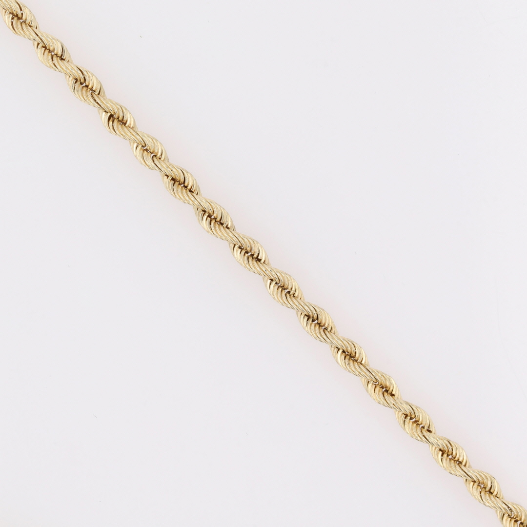 Types Rope Link Chain Silk Rope 3.3mm Rope Link Chain 20.25
