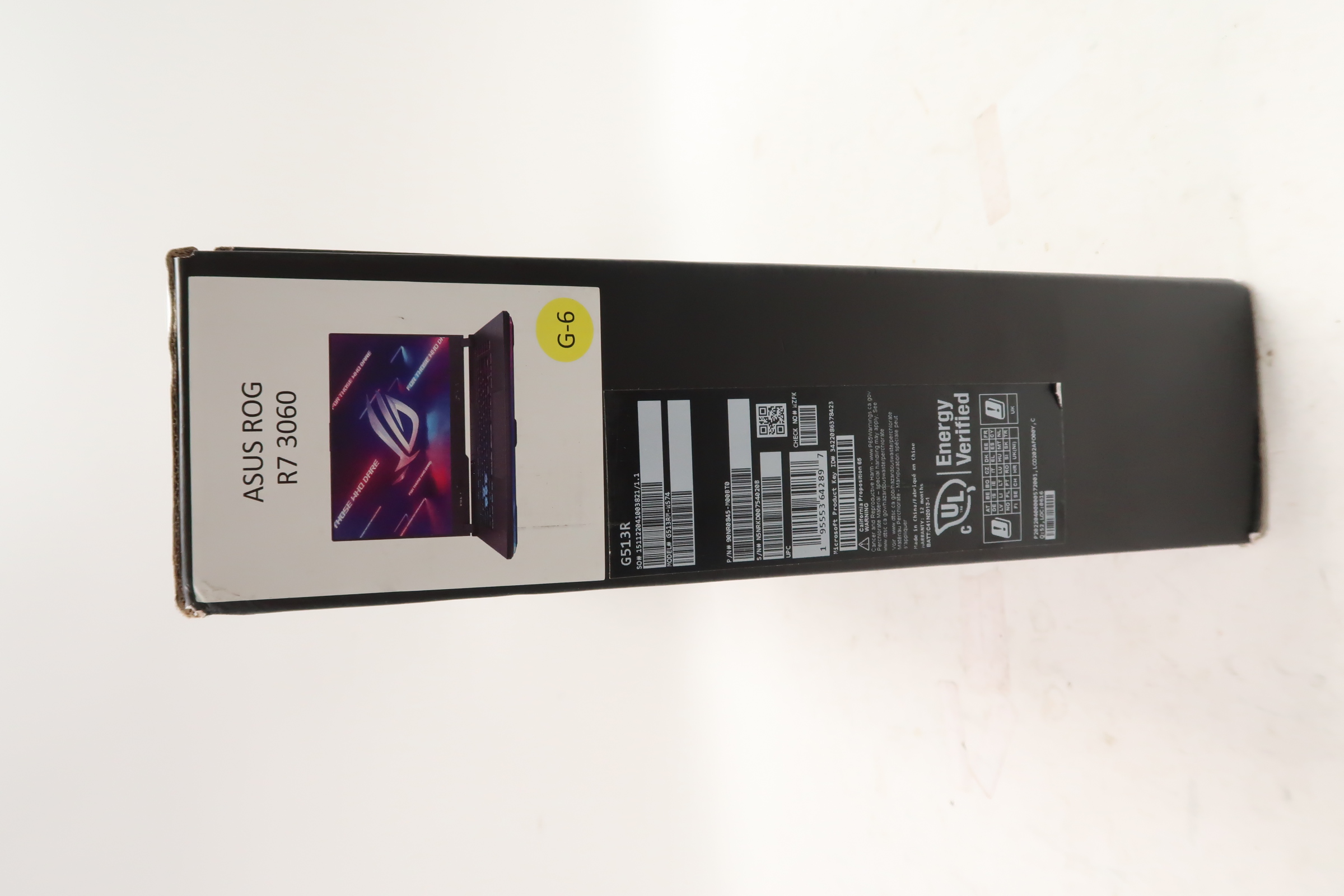 ASUS ROG STRIX G15 G513RM-WS74 Ryzen R7-6800H RTX 3060 16GB RAM 1TB SSD ...