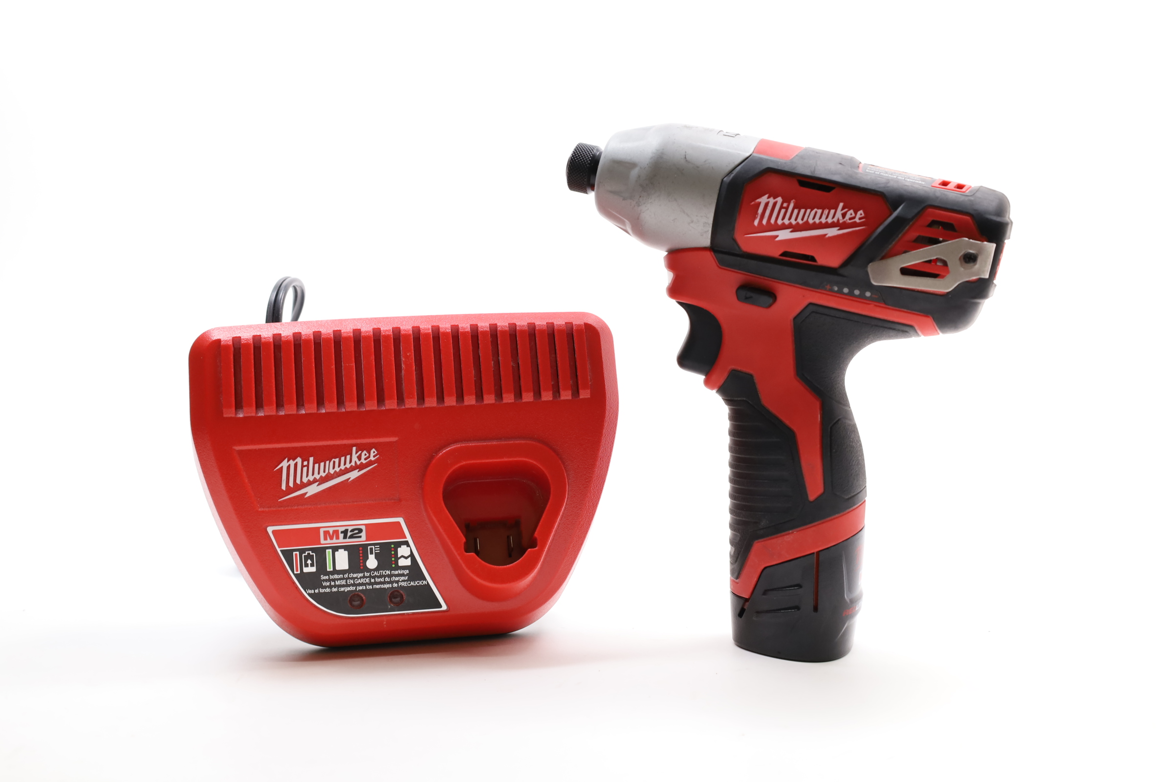 Milwaukee 246220 M12 12V LithiumIon Cordless 1/4" Hex Impact Driver