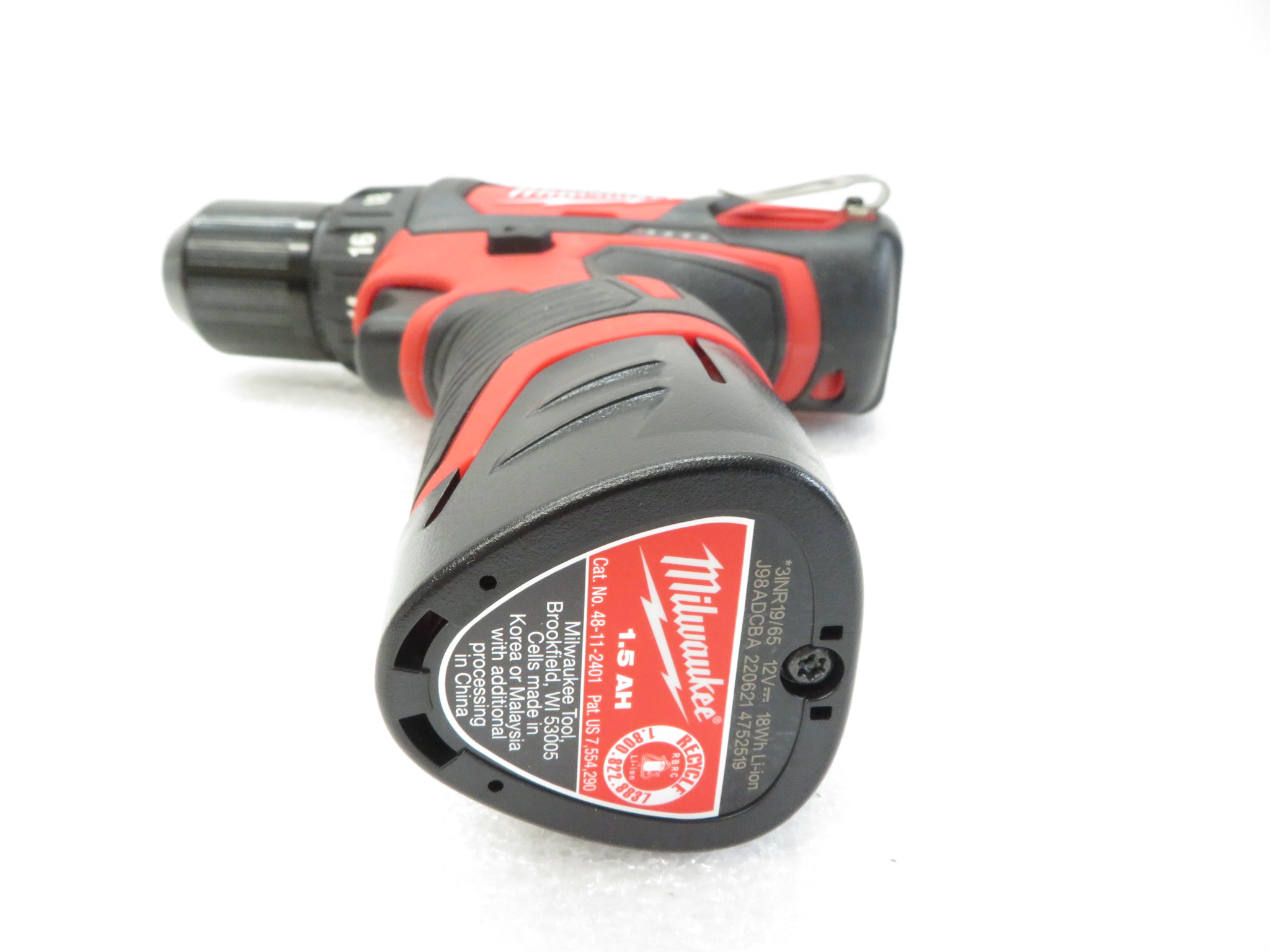 Milwaukee 2407-20 M12 12V Lithium-Ion 3/8