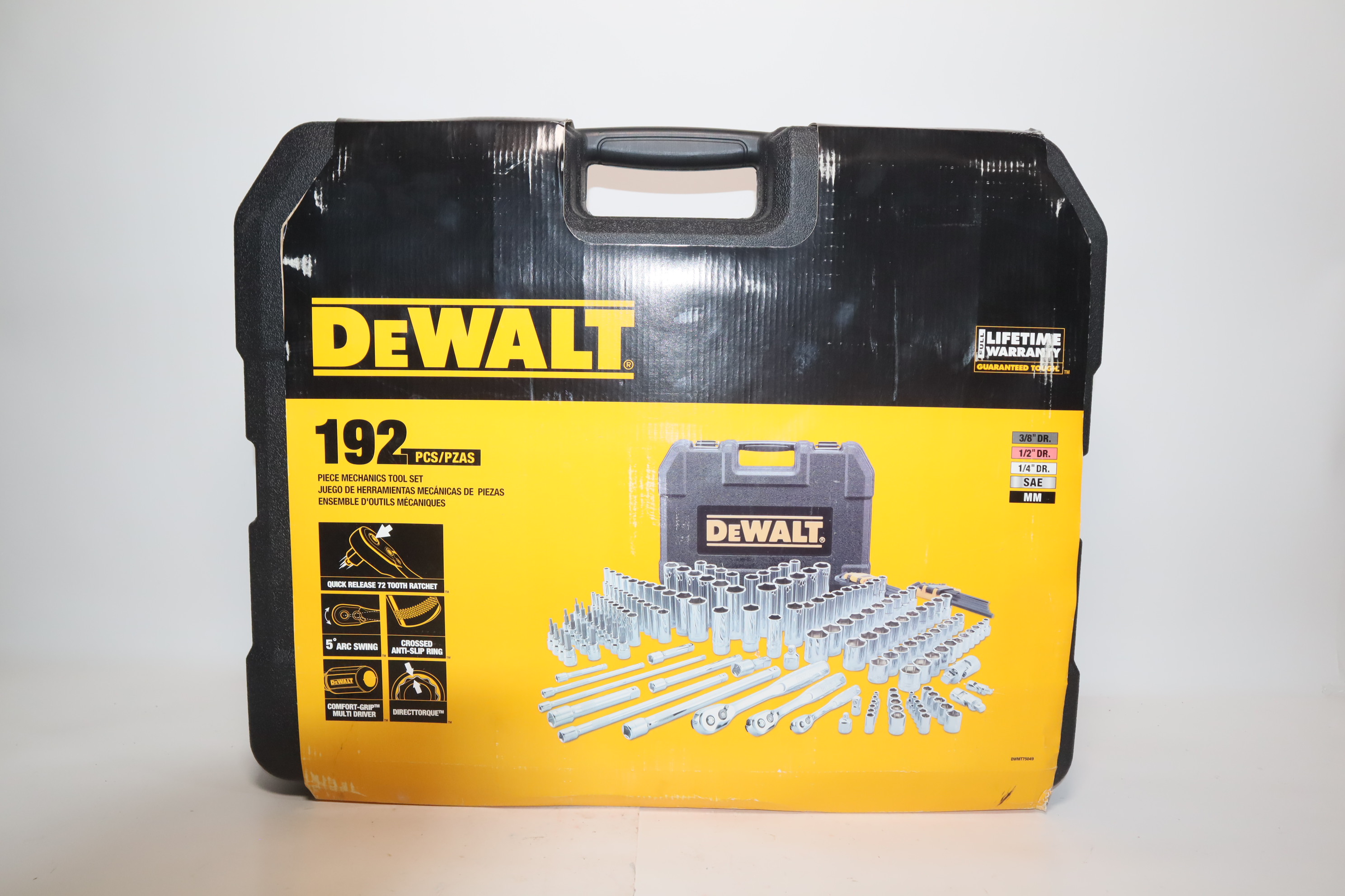 DeWalt DWMT75049 192-Piece Mechanics Tool Set