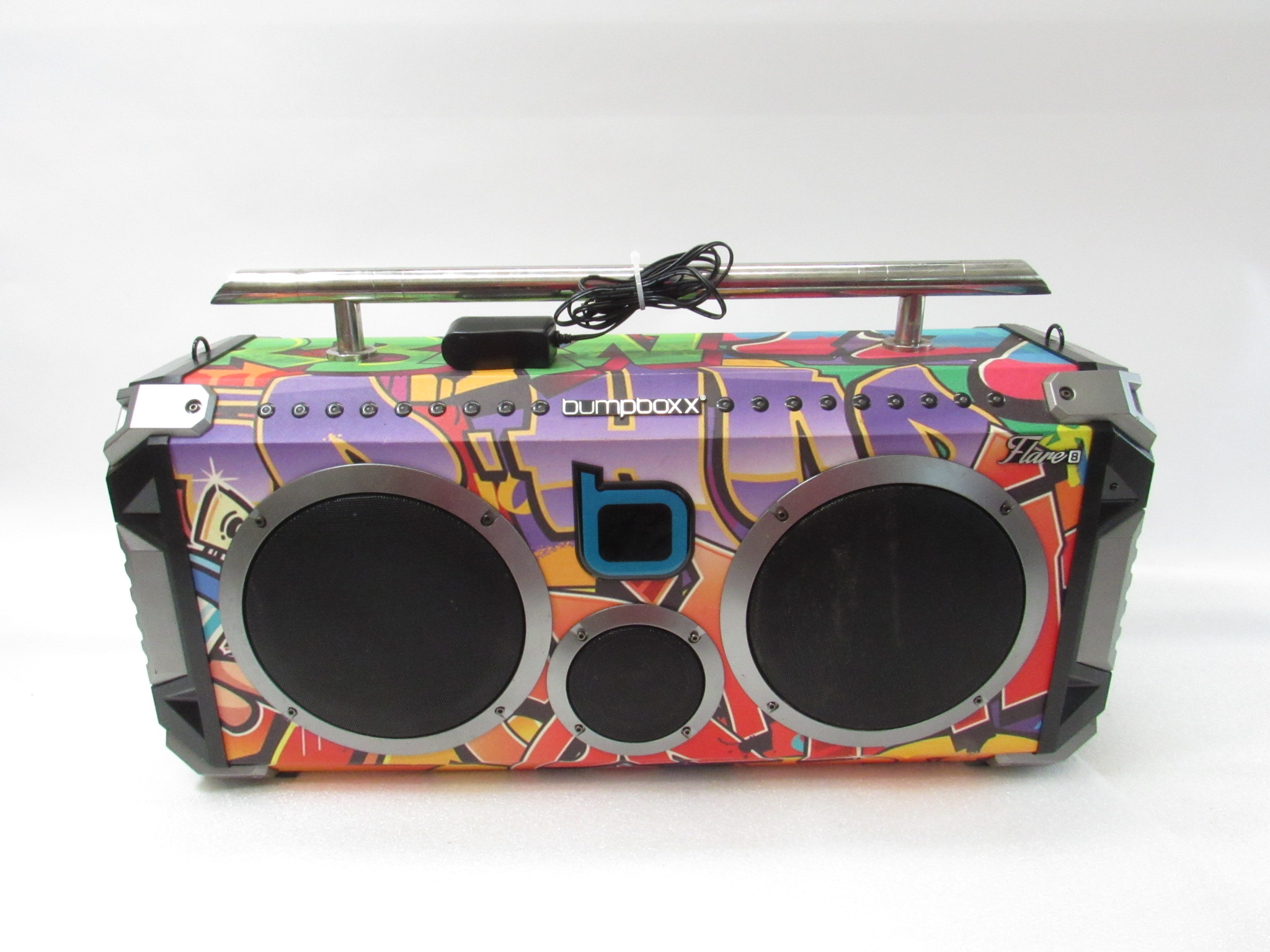 Bumpboxx Bluetooth Portable Speaker Boombox Flare8 Sublime | Retro Boombox  with Bluetooth Speaker | Rechargeable Lithium Battery | Includes Wireless