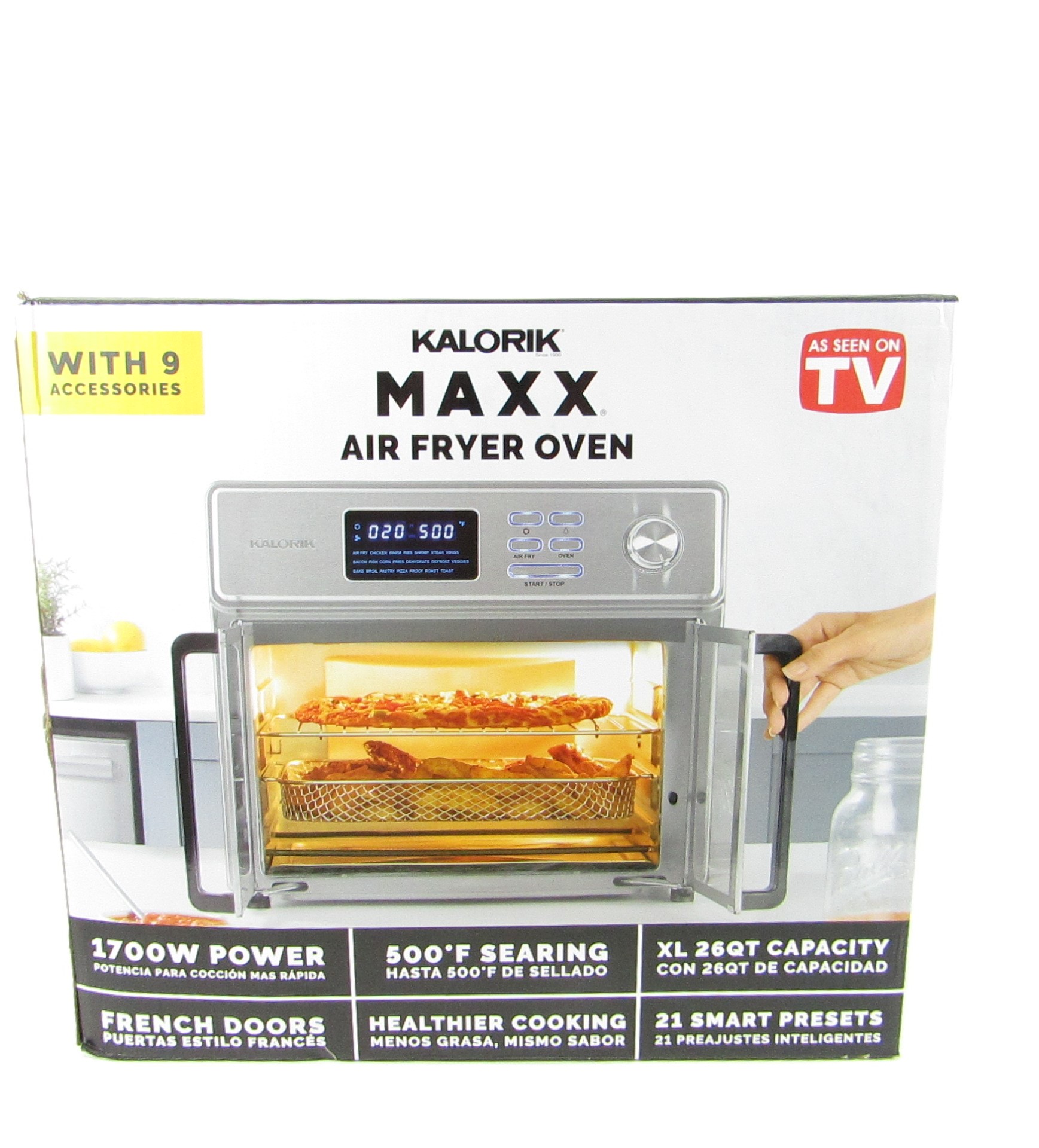 Kalorik Maxx 26-Qt. Digital Air Fryer Toaster Oven As Seen On Tv