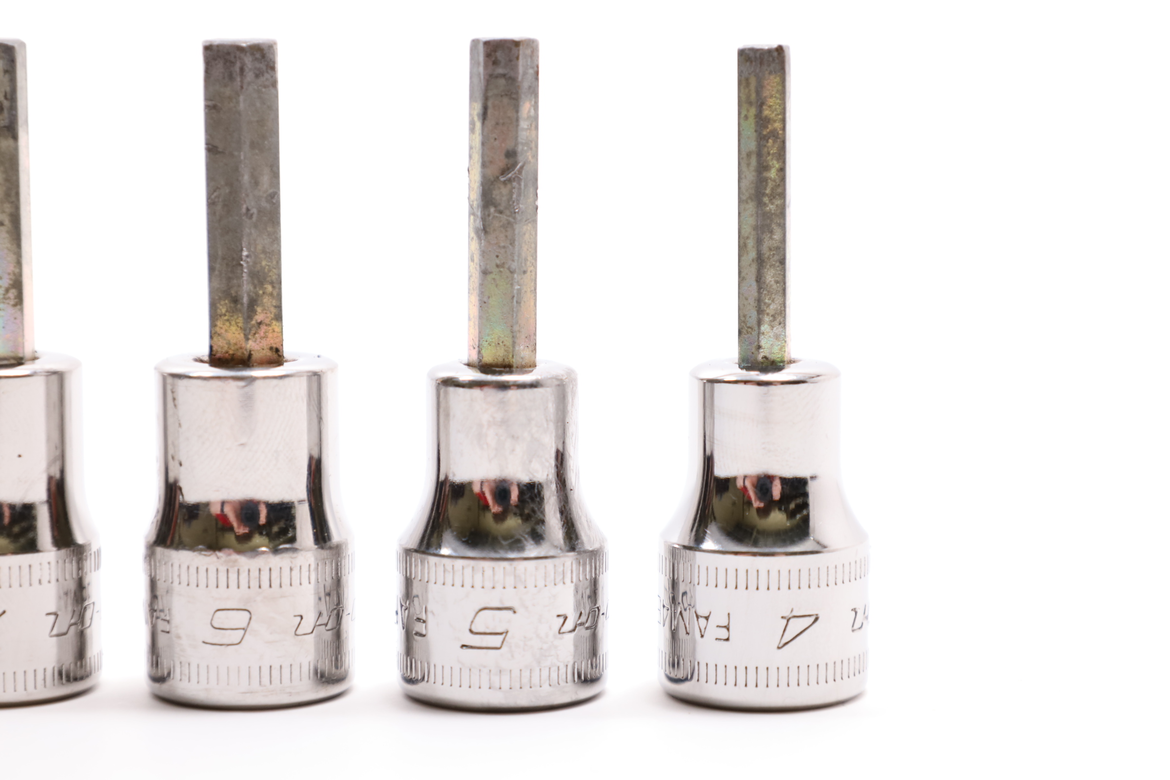 SnapOn Tools 211EFAMY 11Piece 3/8" Metric Standard Hex Bit Socket Set