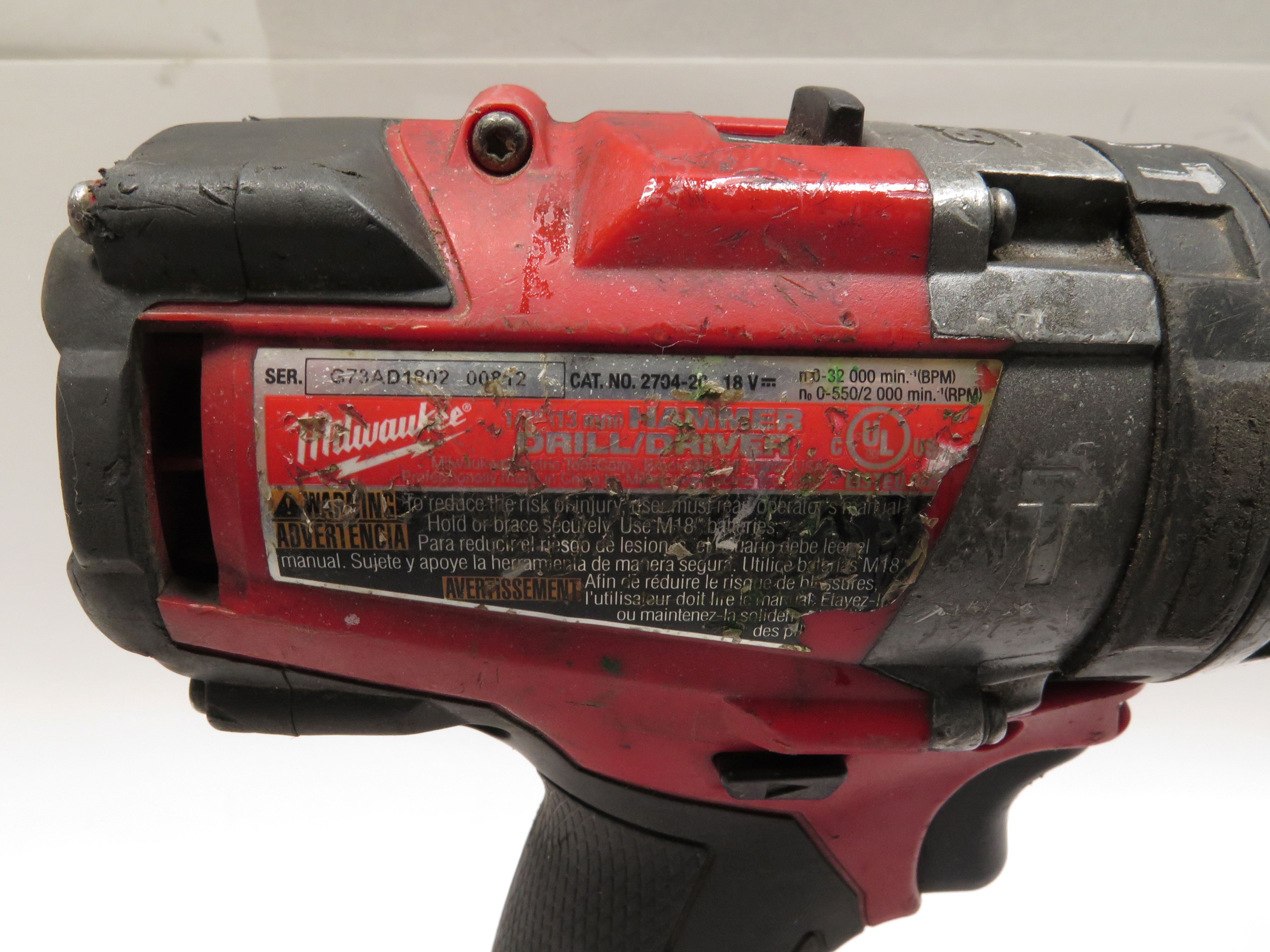 Milwaukee 270420 18V LithiumIon Brushless Cordless 1/2" Hammer Drill