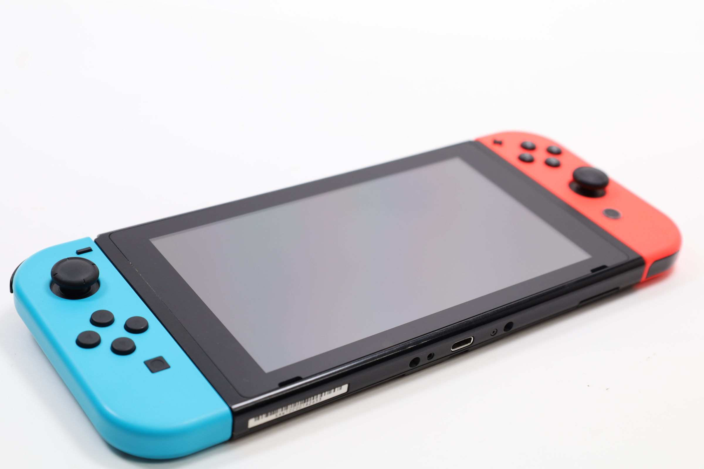 Nintendo Switch HAC-001 32GB + 128GB Video Game System - Blue/Red