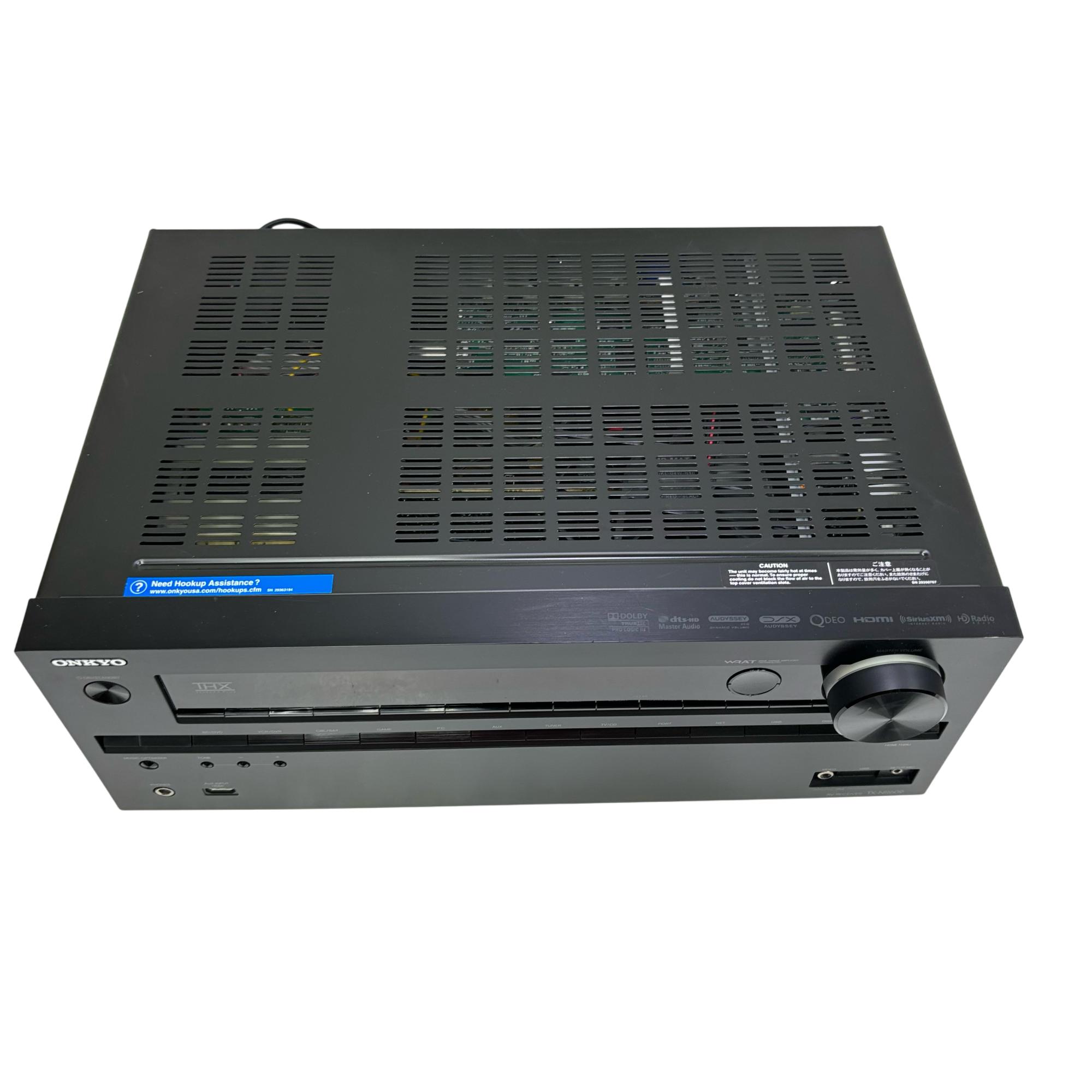 Onkyo TX-NR609 7.2 Channel THX Certified AV Receiver
