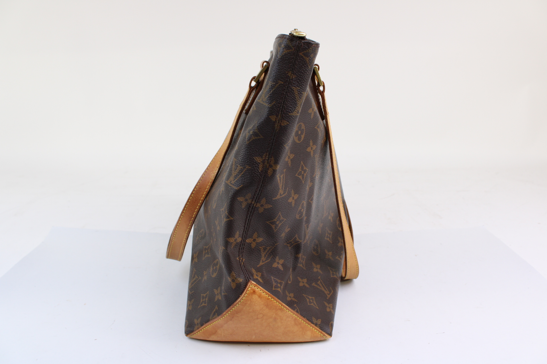 【希少品】LOUIS VUITTON モノグラム カバピアノ AR1929 Louis Vuitton AR1929 Monogram Cabas Mezzo Handbag