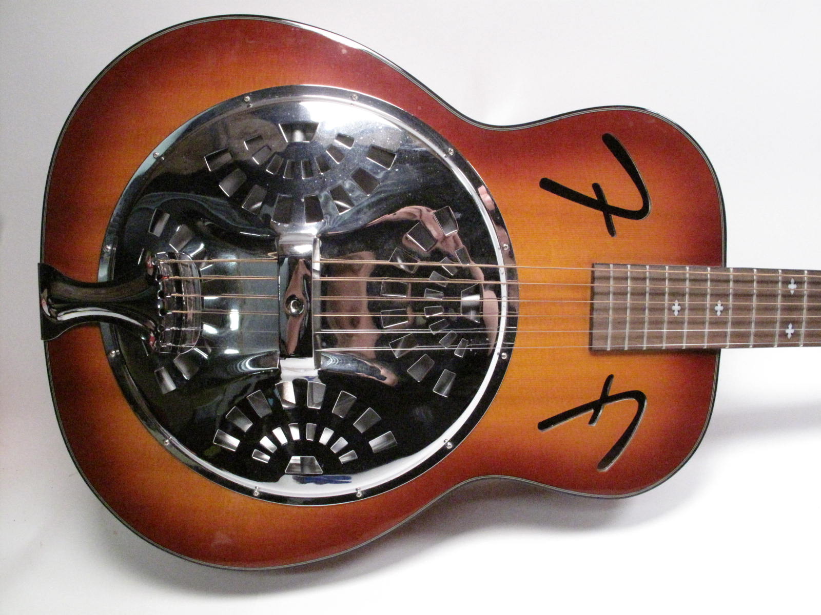 Fender FR-50 Right-Handed Resonator Guitar Sunburst Finish