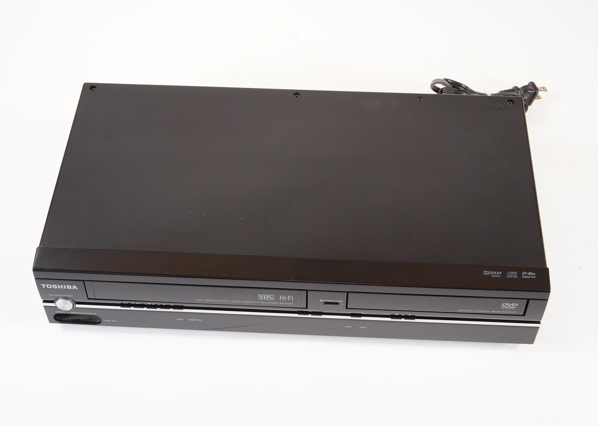 Toshiba SD-V296 Progressive Scan Tunerless DVD Player/VCR Combo