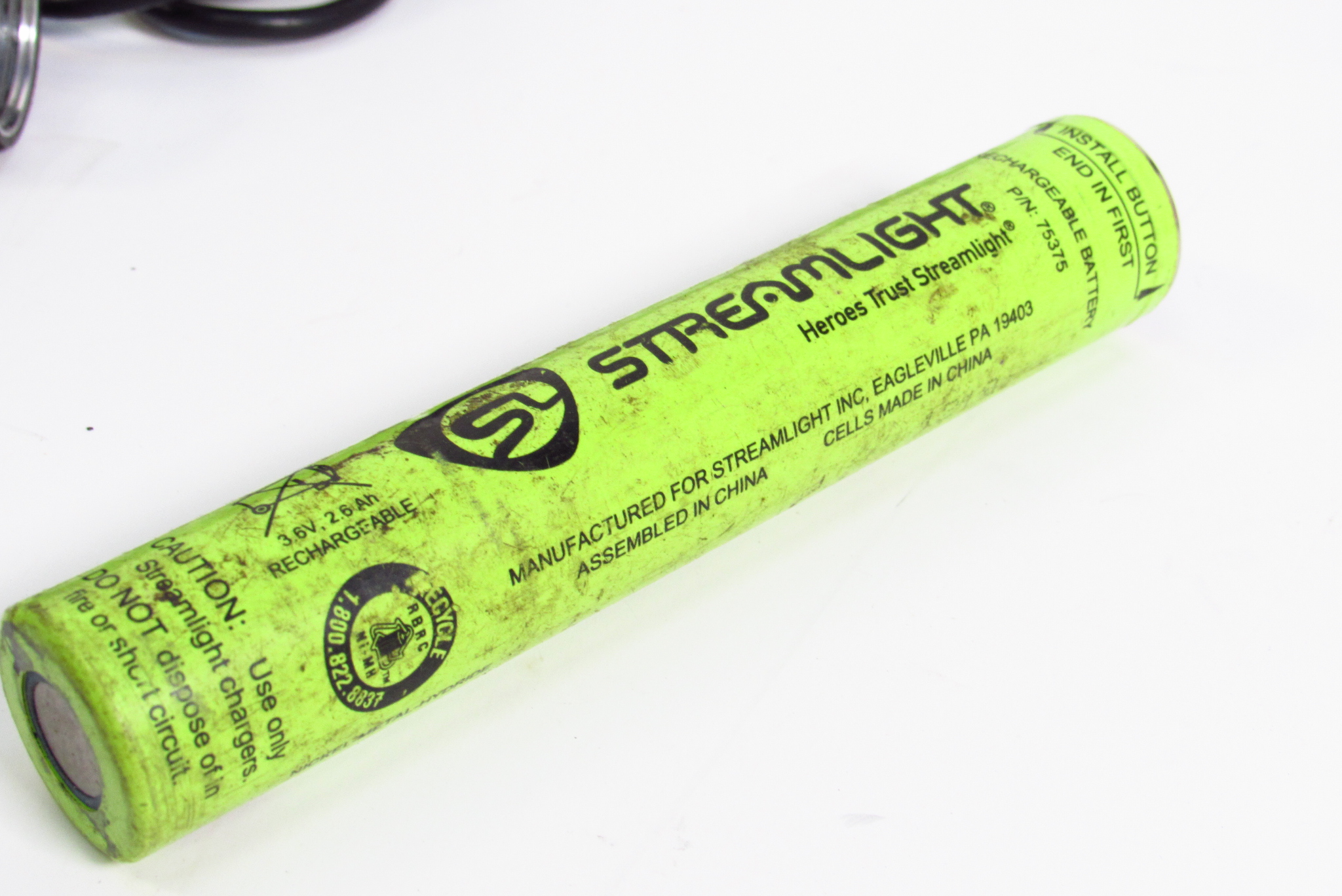 Streamlight Stinger LED HL High-Lumen Lime Flashlight - 800 lumens