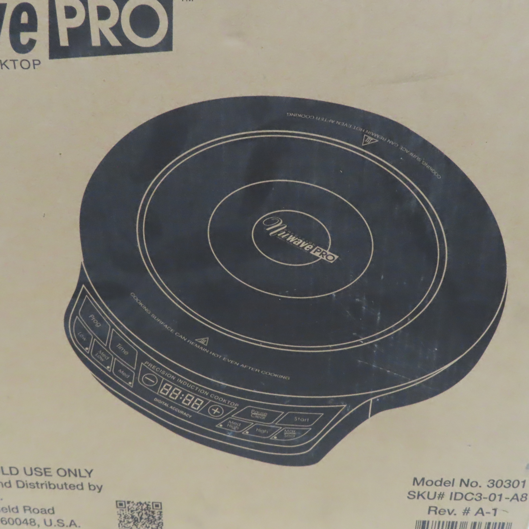 NuWave 30301 Pro Precision Single Induction Cooktop (In Box)