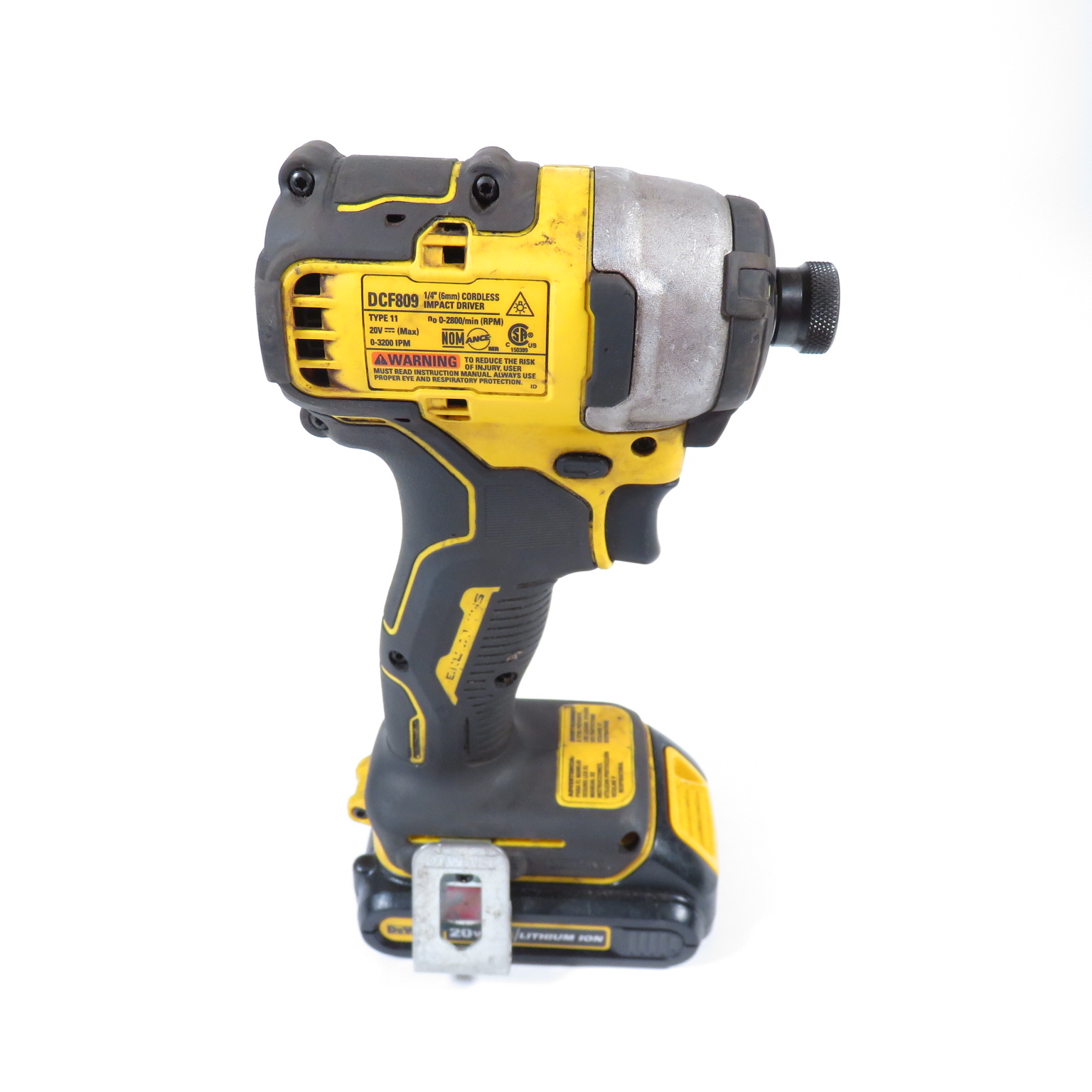 DEWALT DCF809 ATOMIC 20V MAX Cordless Brushless Compact 1/4" Impact Driver