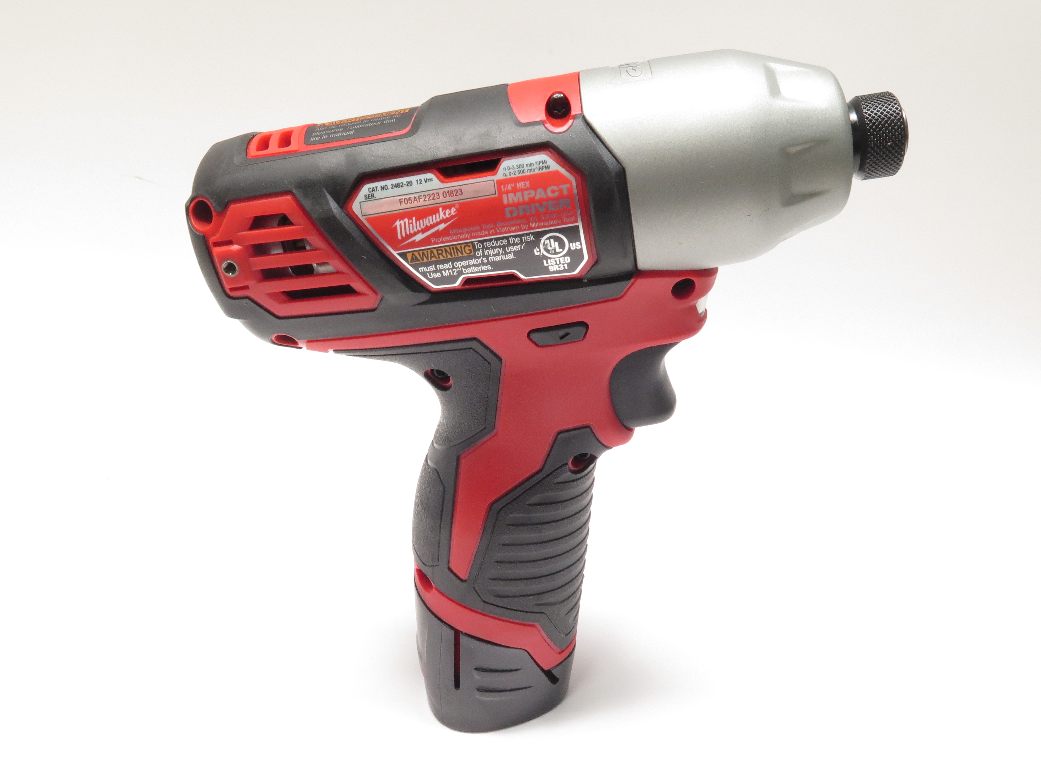 Milwaukee 240720/246220 12V Cordless Drill/Impact Driver Combo Kit 4261